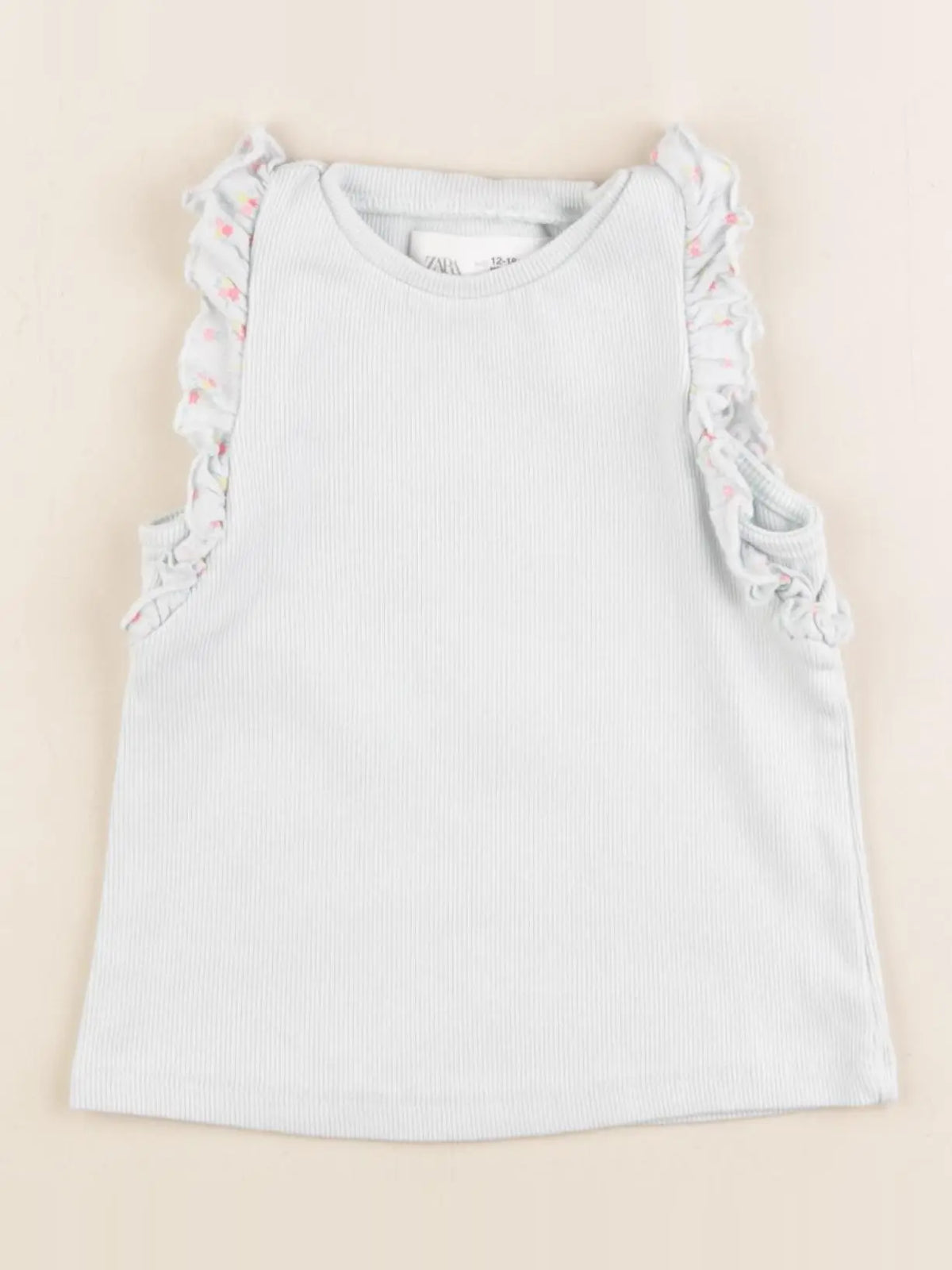 Zara - tee-shirt vert - 12/18 mois