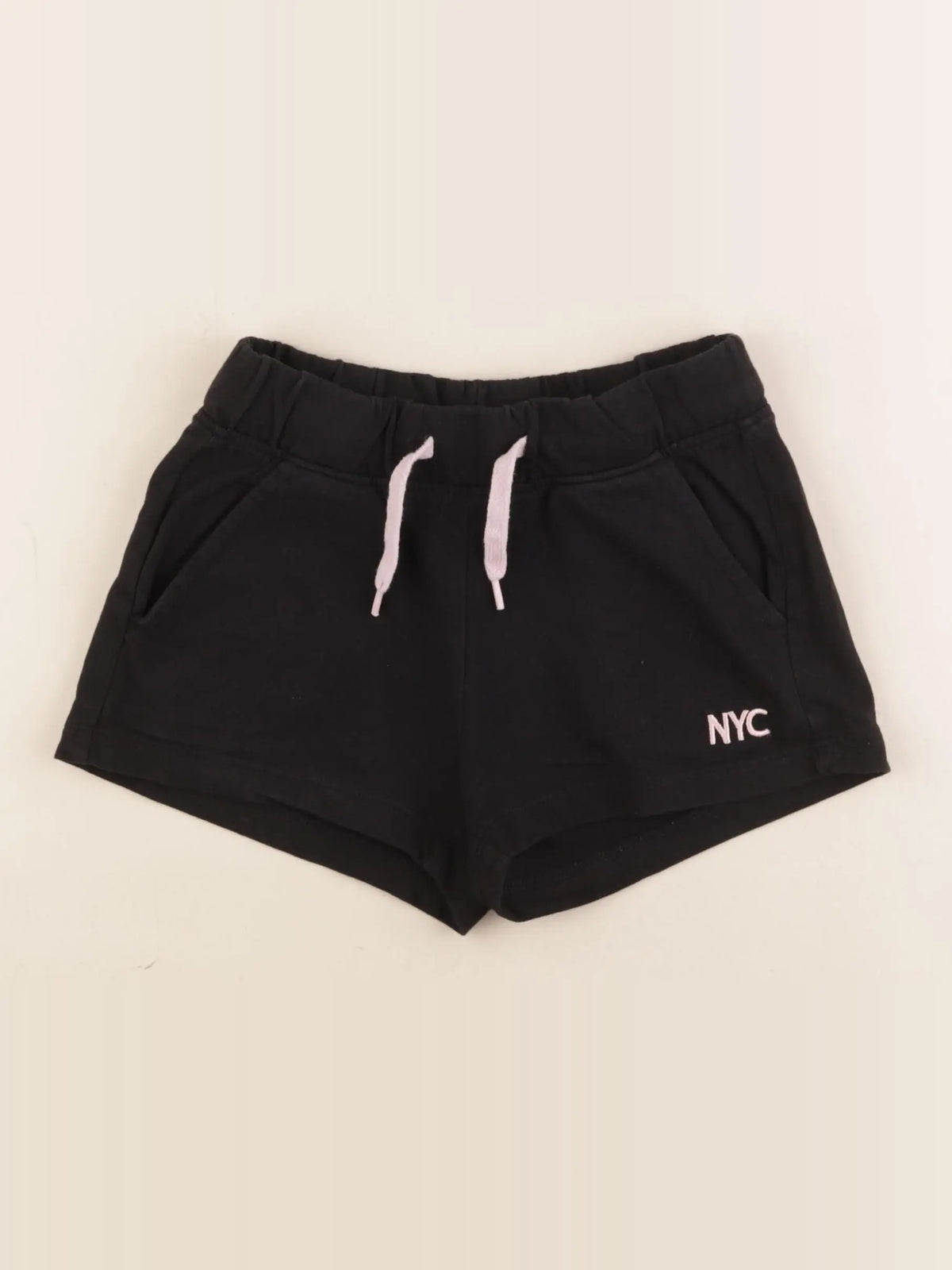 H&M - short noir - 9/10 ans