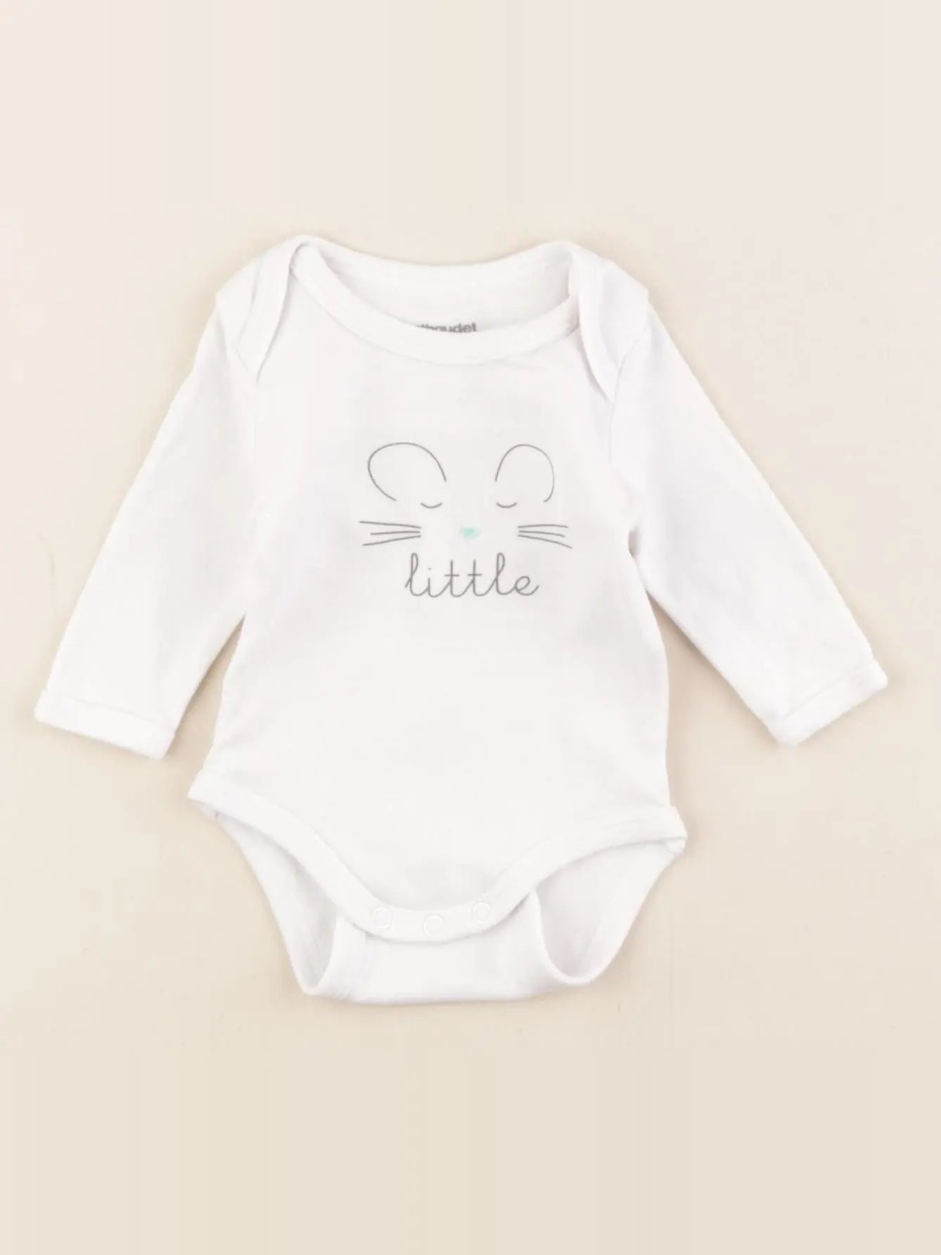 Vertbaudet - body blanc - 1 mois