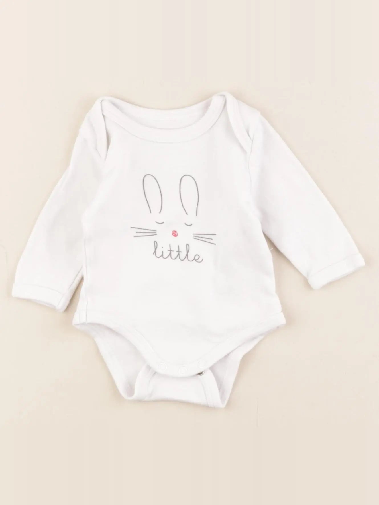 Vertbaudet - body blanc - 1 mois