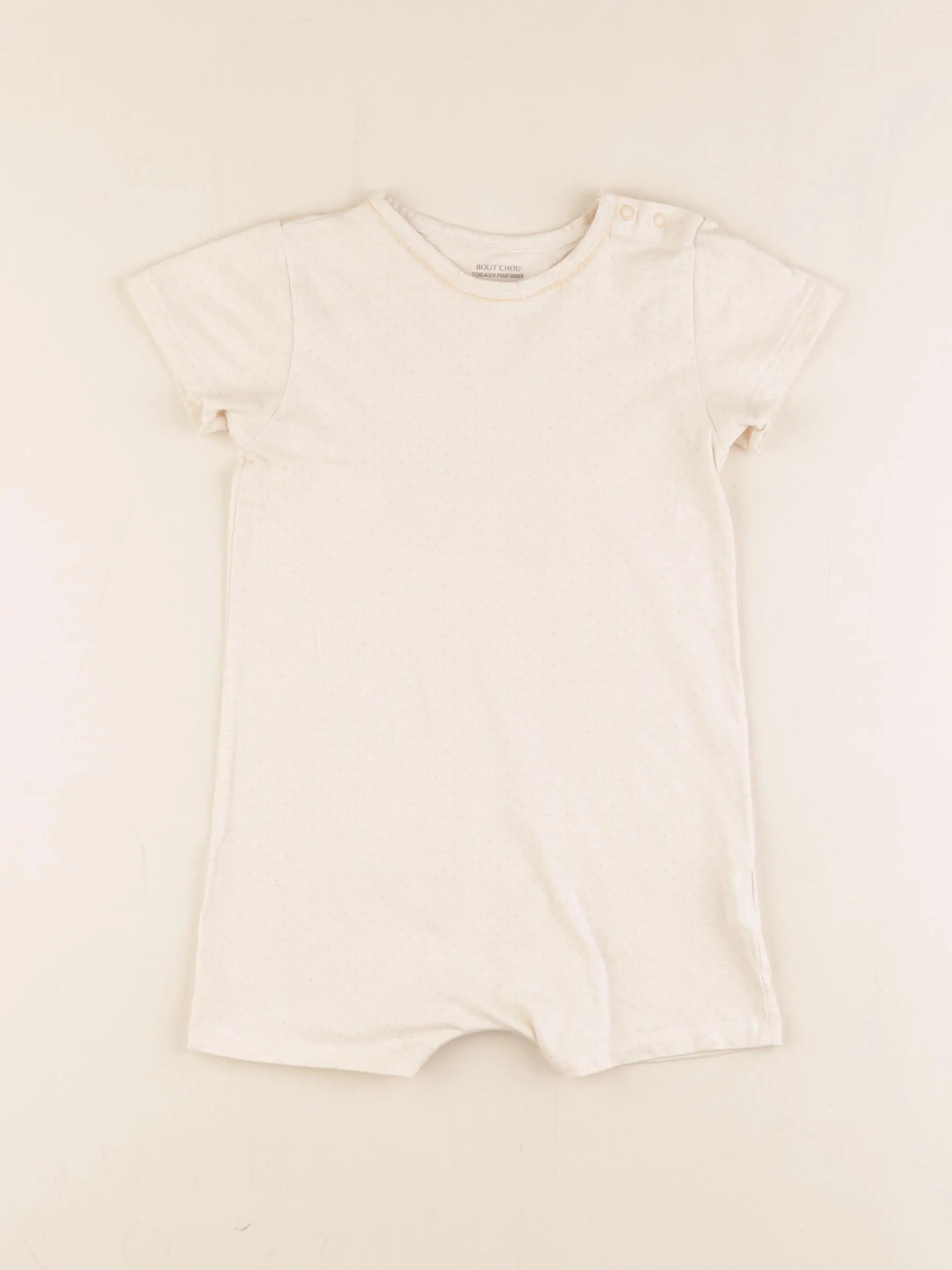 Boutchou - pyjama coton beige - 24 mois