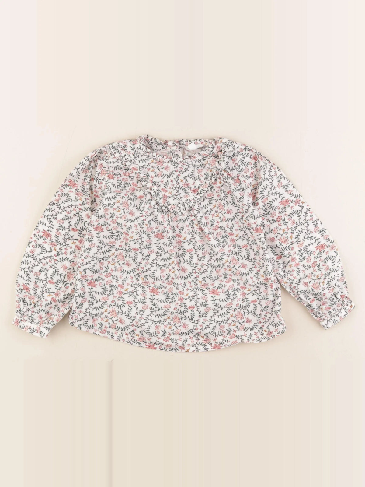 Vertbaudet - blouse multicolore - 4 ans