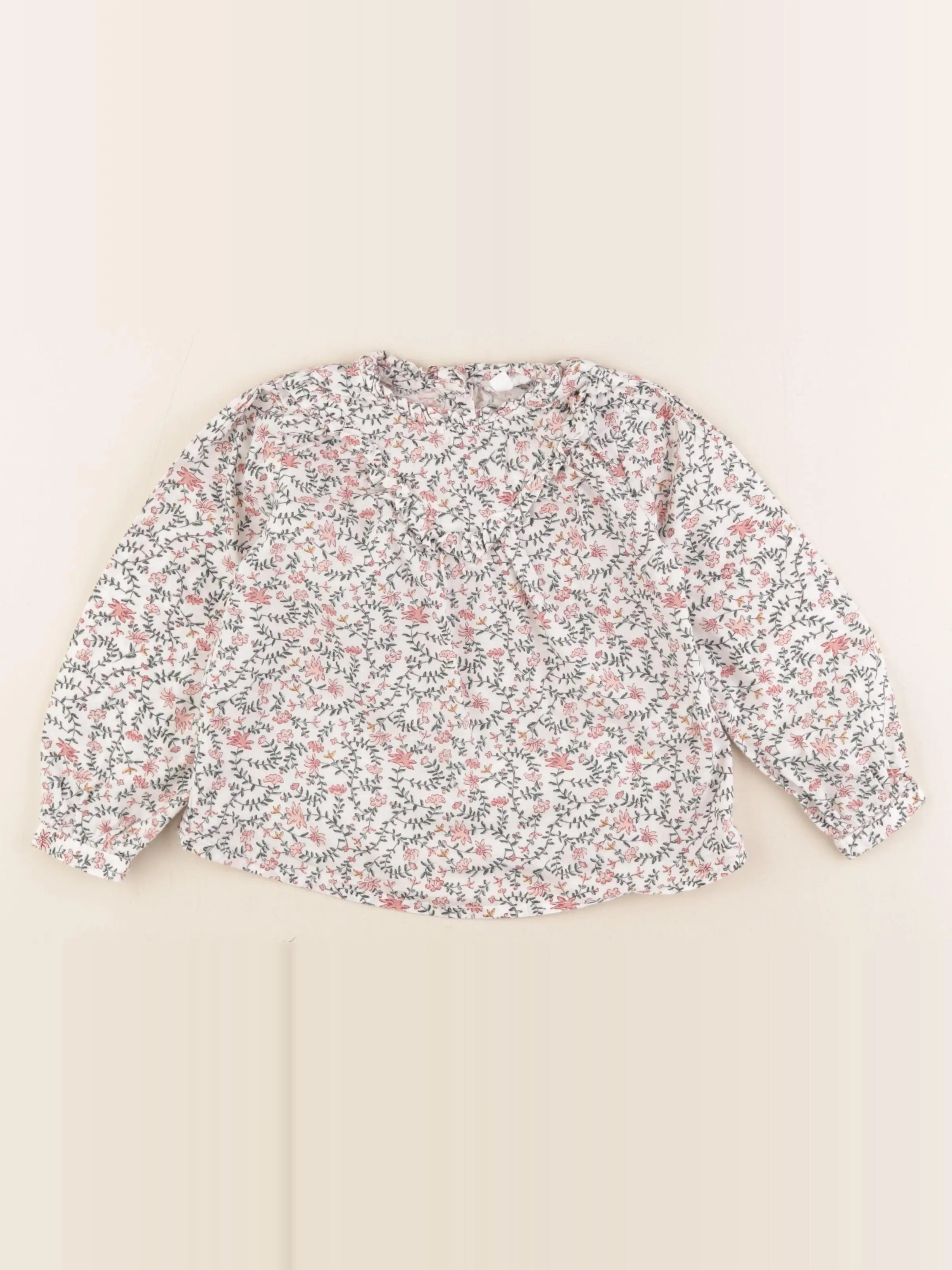 Vertbaudet - blouse multicolore - 4 ans