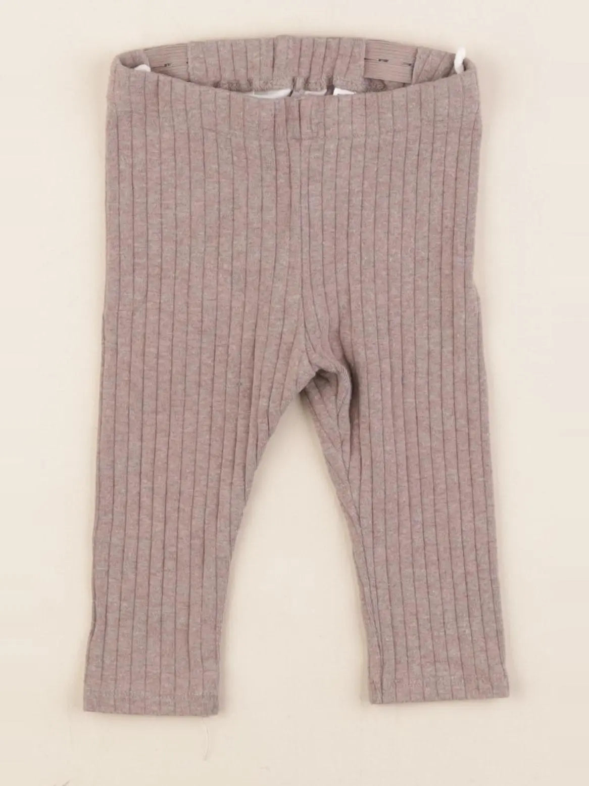 H&M - legging marron - 4/6 mois