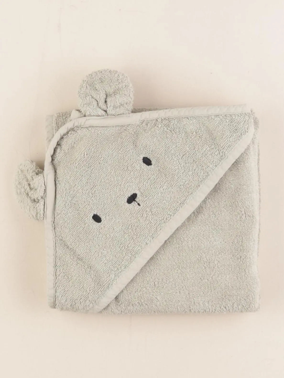 Vertbaudet - cape de bain vert - 6/18 mois