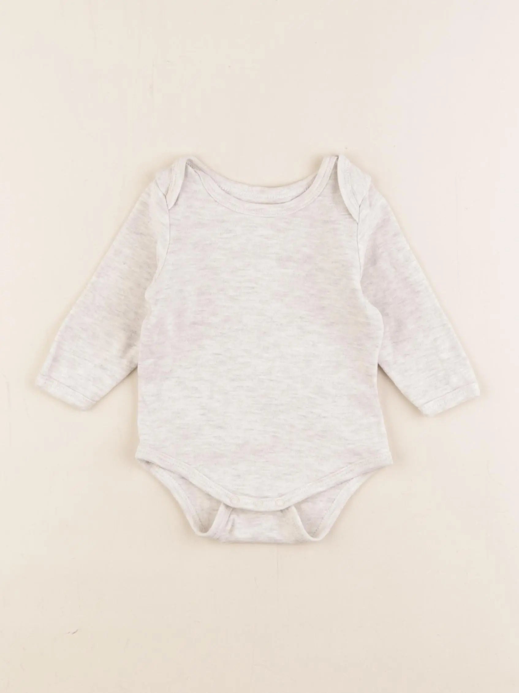 Vertbaudet - body beige - 6 mois