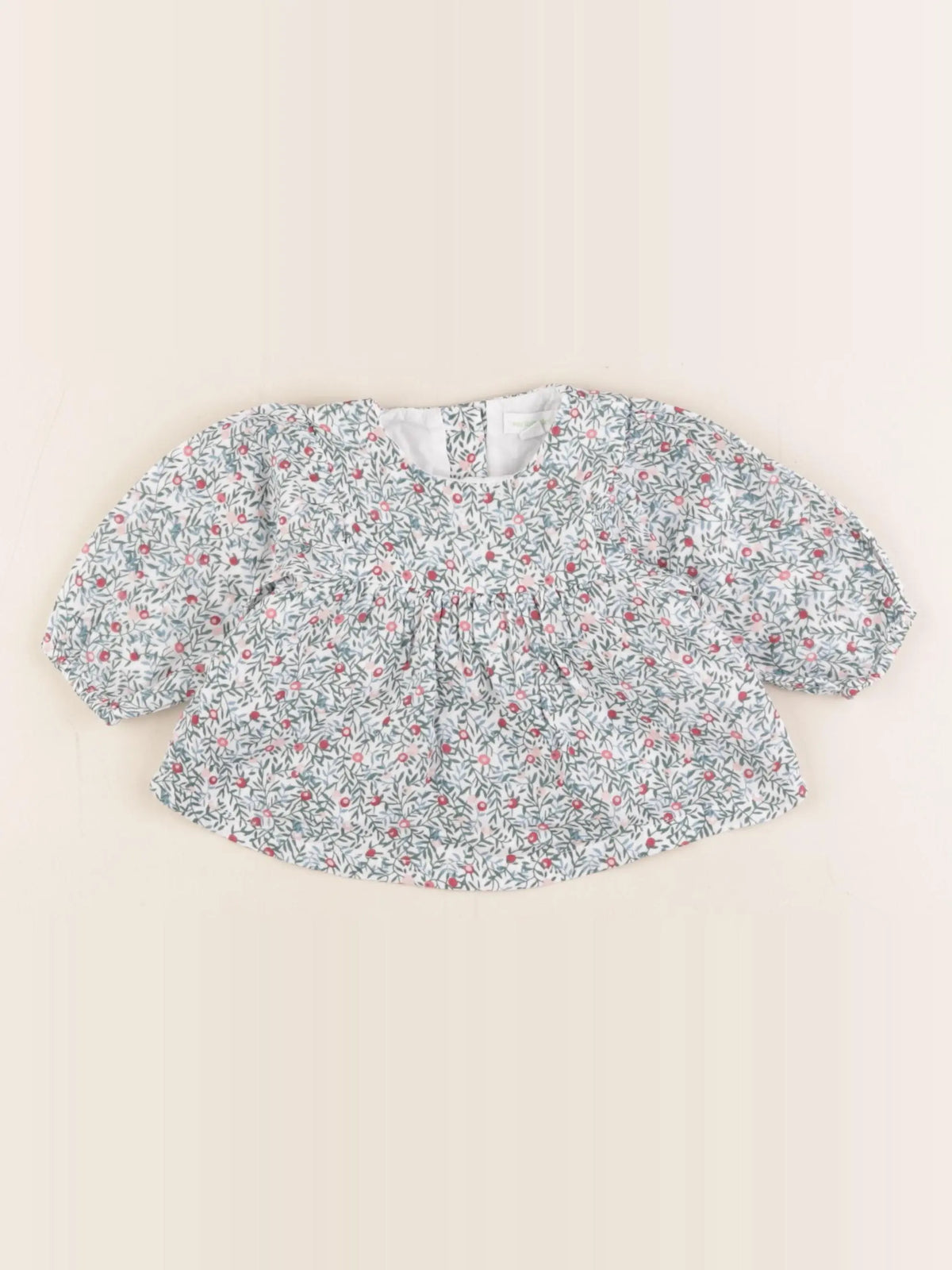 Vertbaudet - blouse multicolore - 3 mois