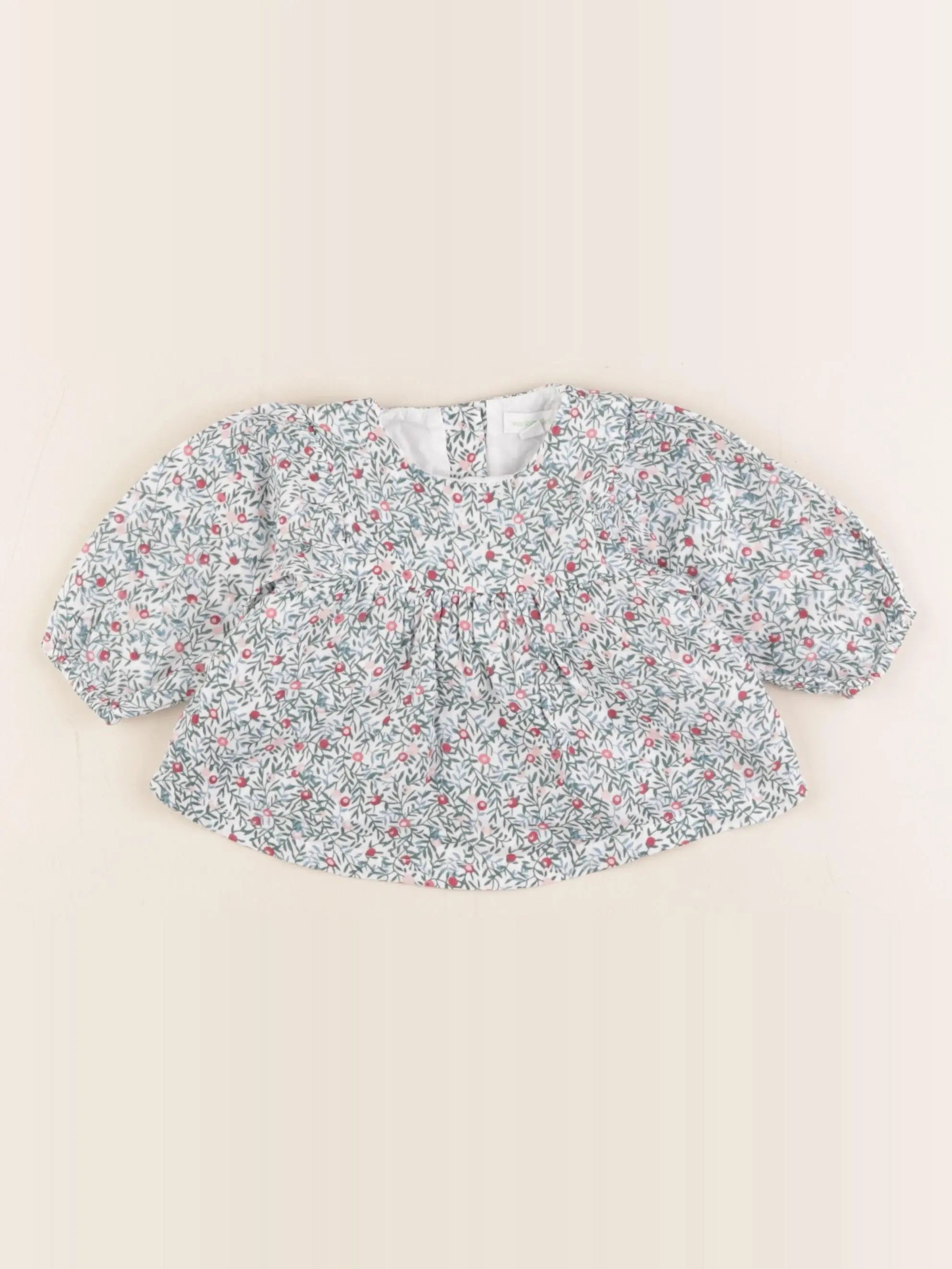 Vertbaudet - blouse multicolore - 3 mois