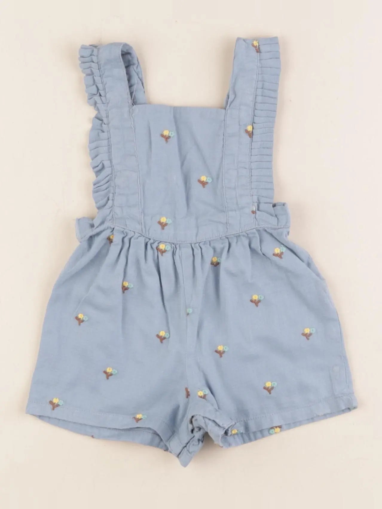 Boutchou - combinaison bleu - 6 mois