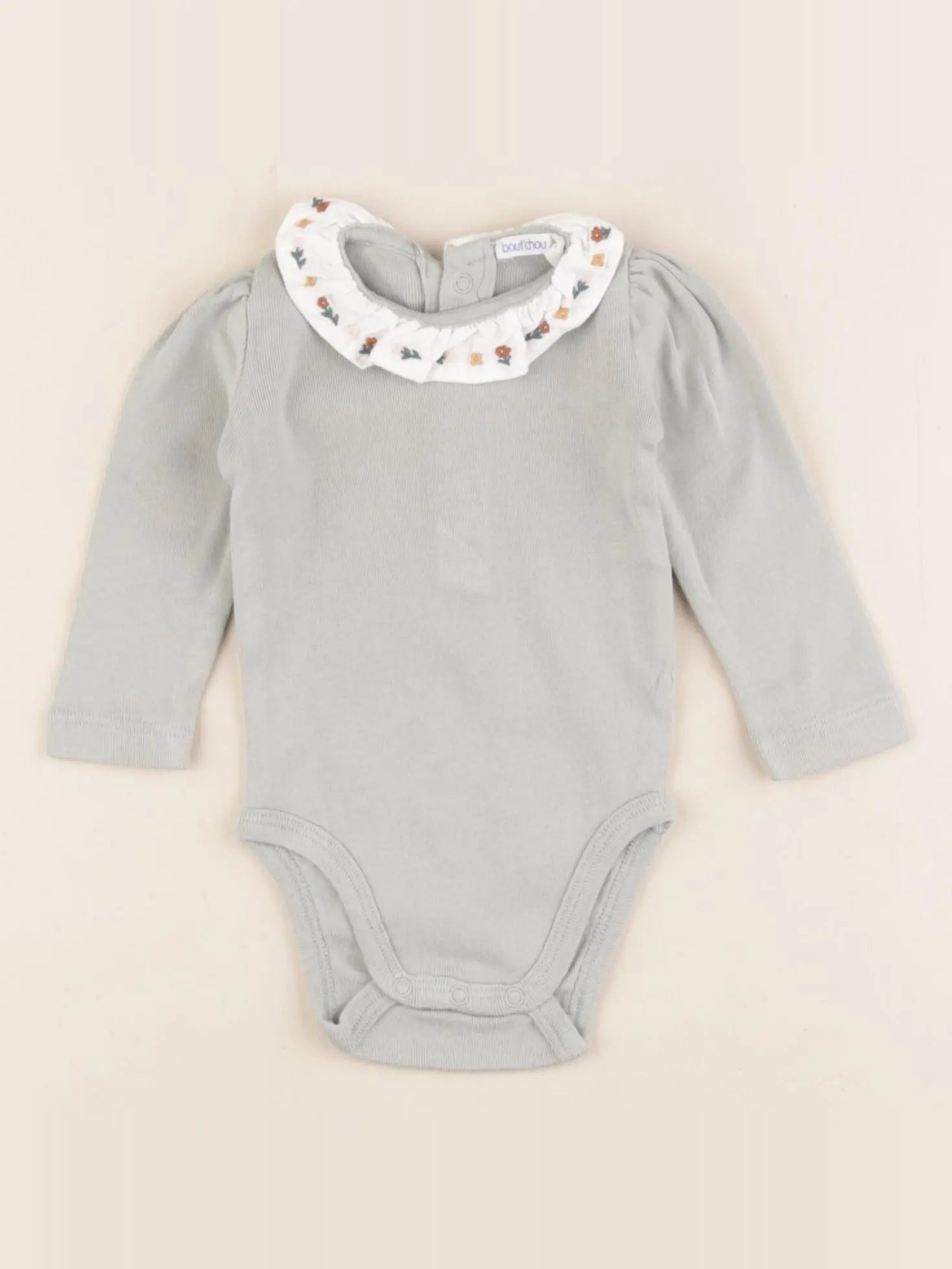 Boutchou - body à col vert - 3 mois