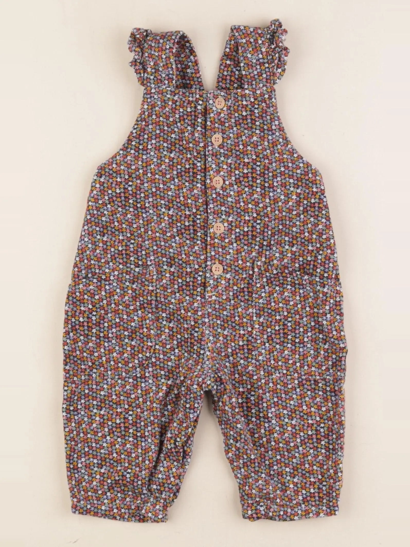 Boutchou - combinaison multicolore - 6 mois