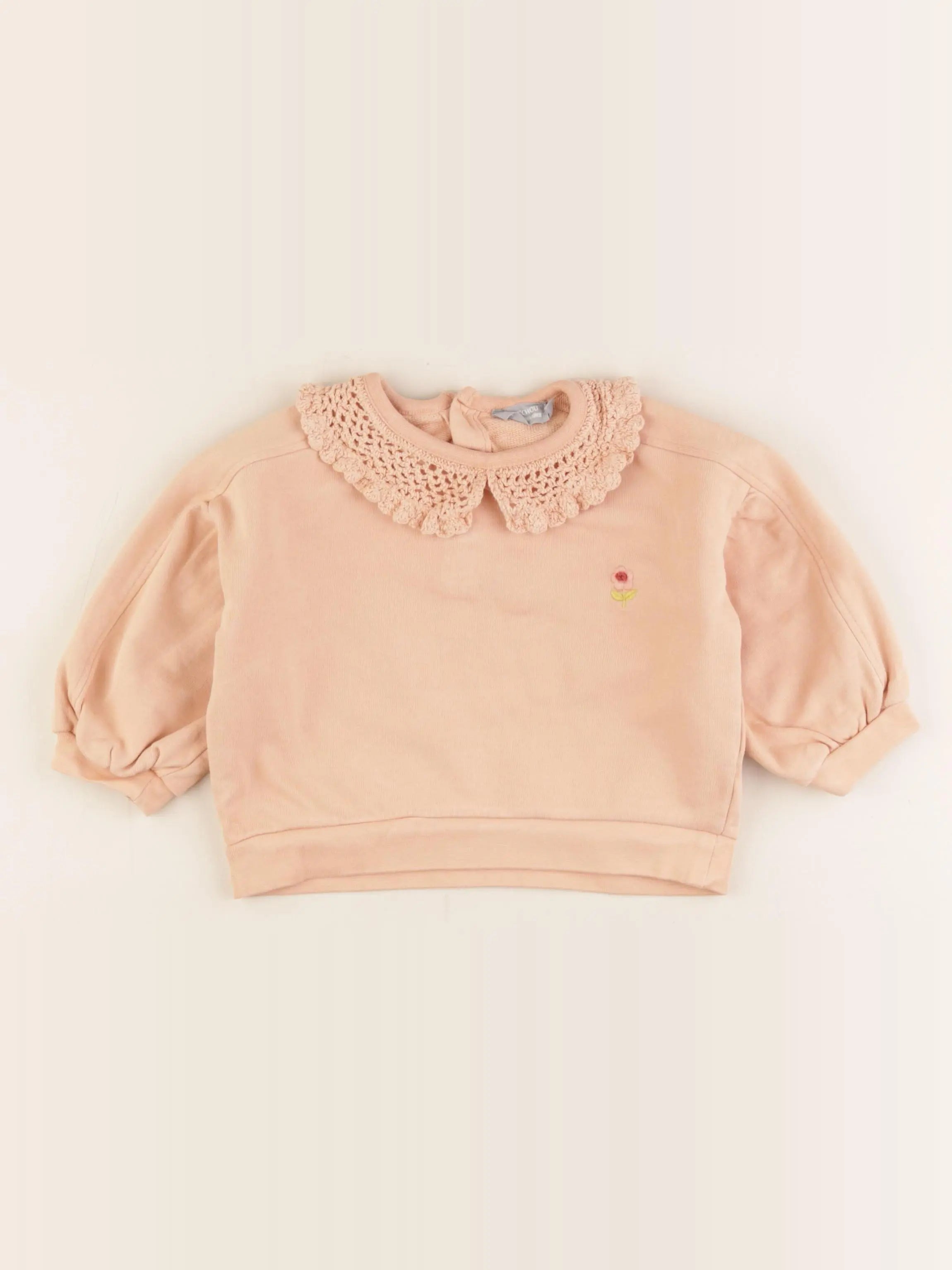 Boutchou - sweat orange - 24 mois