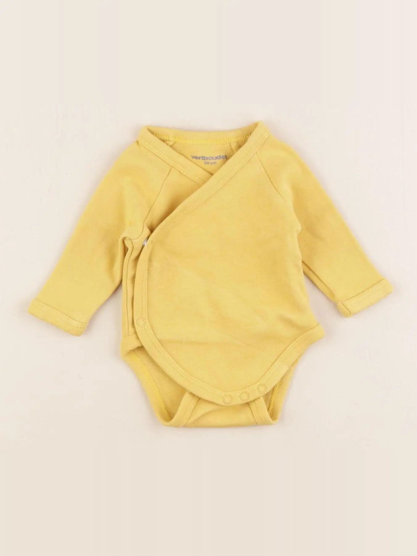 Vertbaudet - body jaune - 0 mois