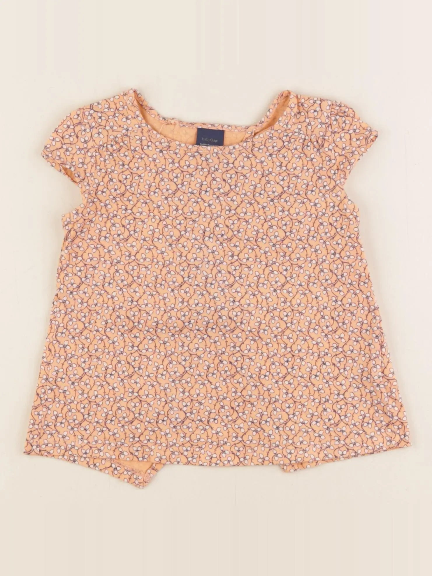 GAP - tee-shirt orange - 2 ans