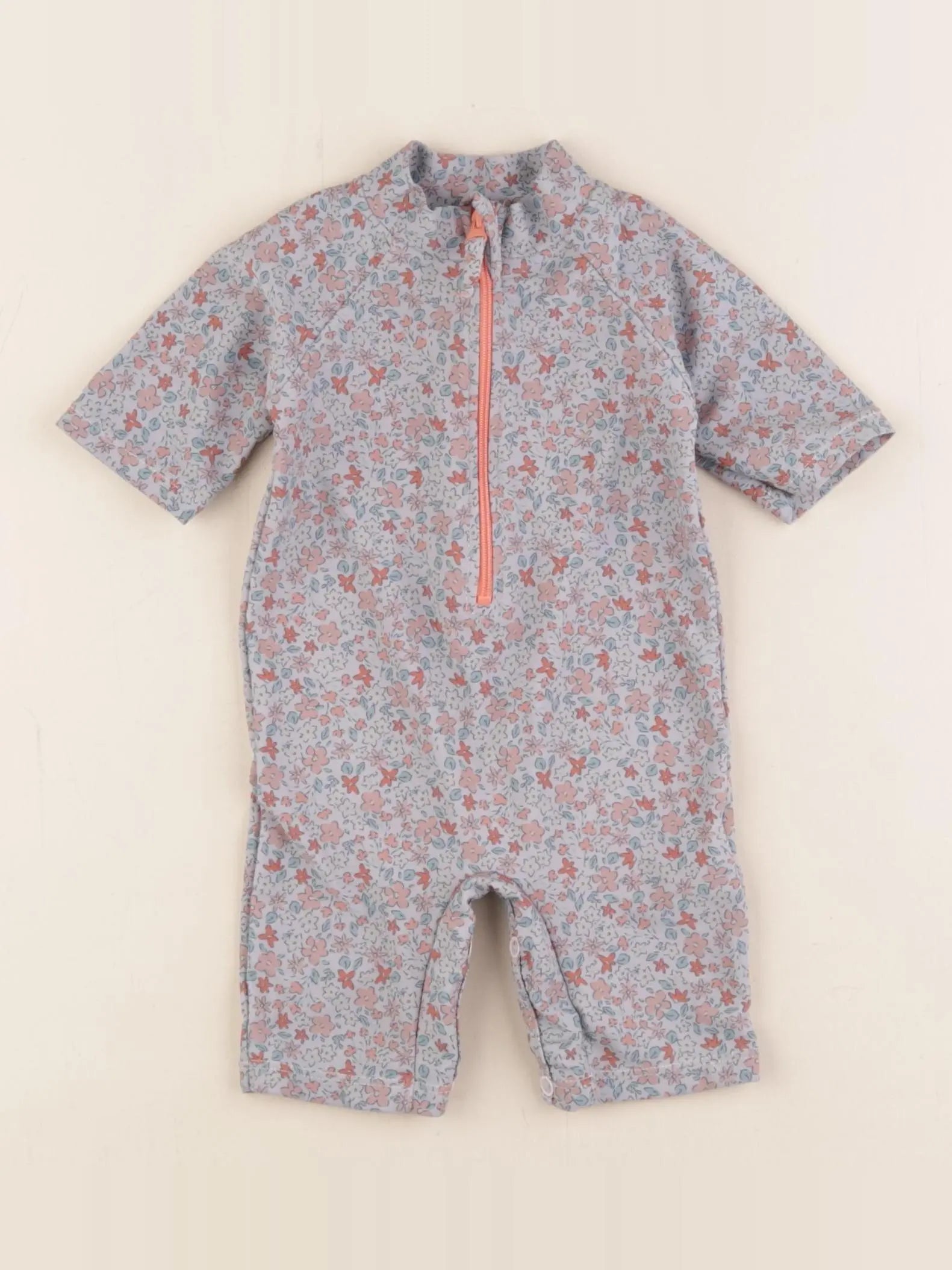 Vertbaudet - combi de bain multicolore - 3/6 mois