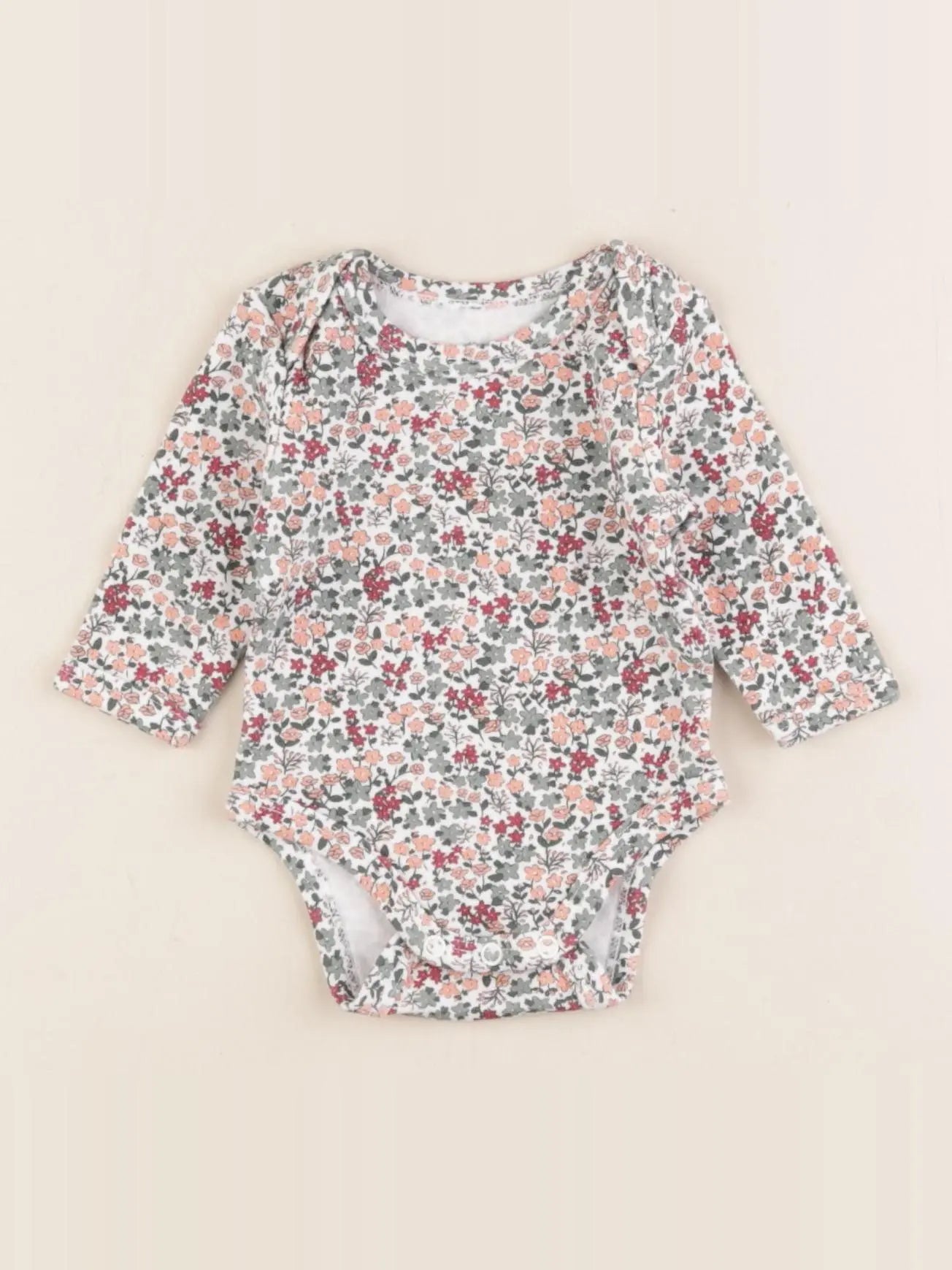 Vertbaudet - body multicolore - 1 mois