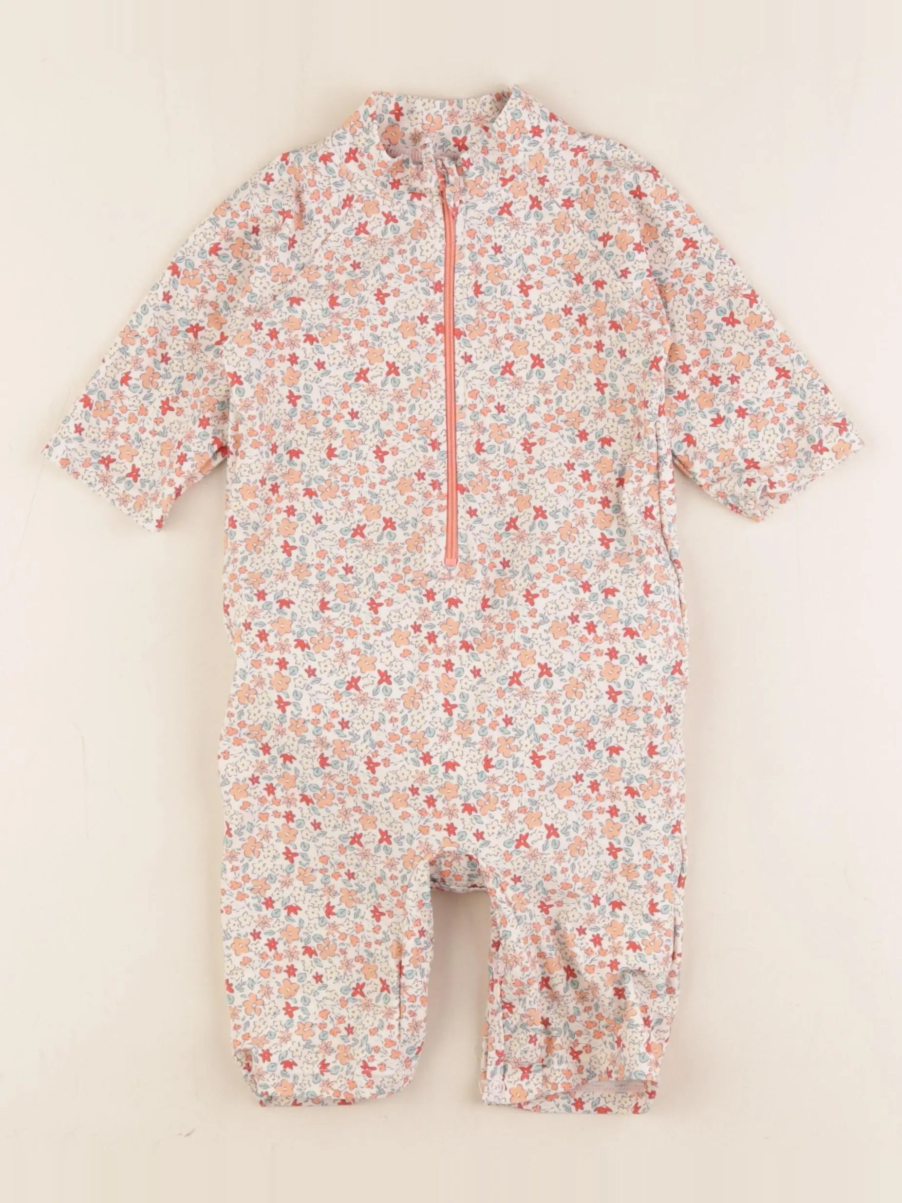 Vertbaudet - combi de bain multicolore - 2 ans