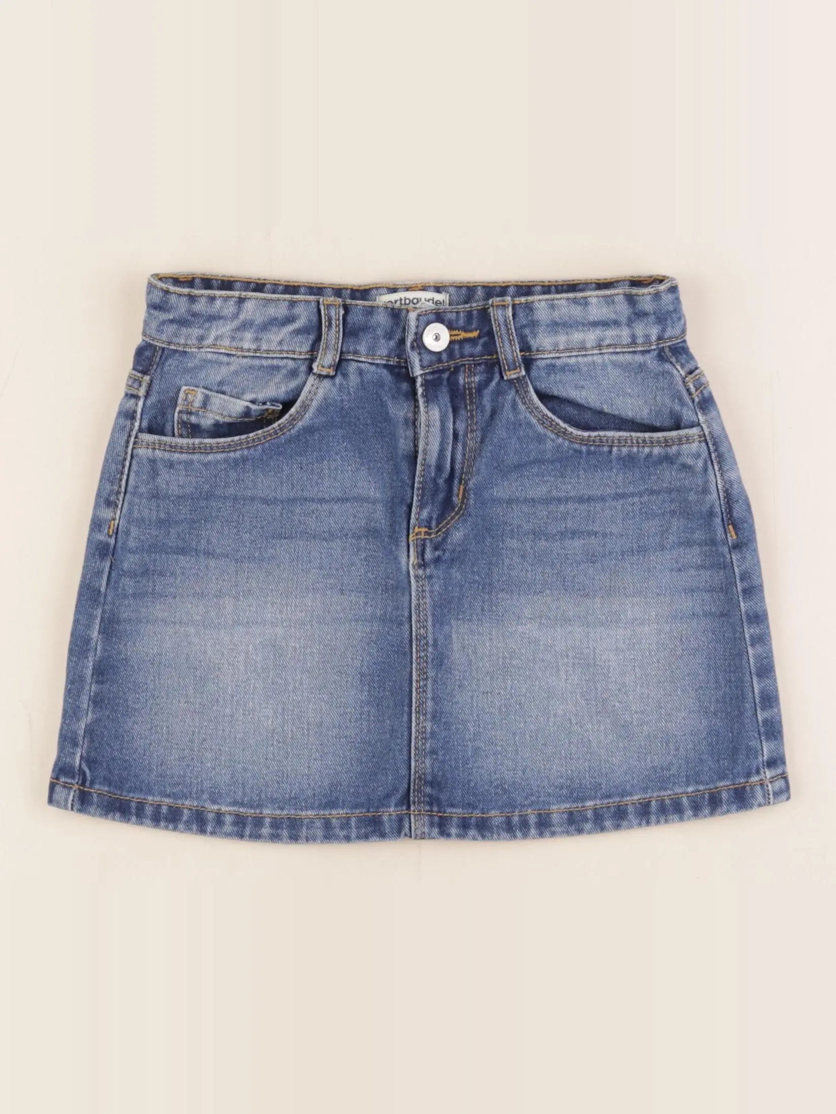 Vertbaudet - jupe bleu - 6 ans