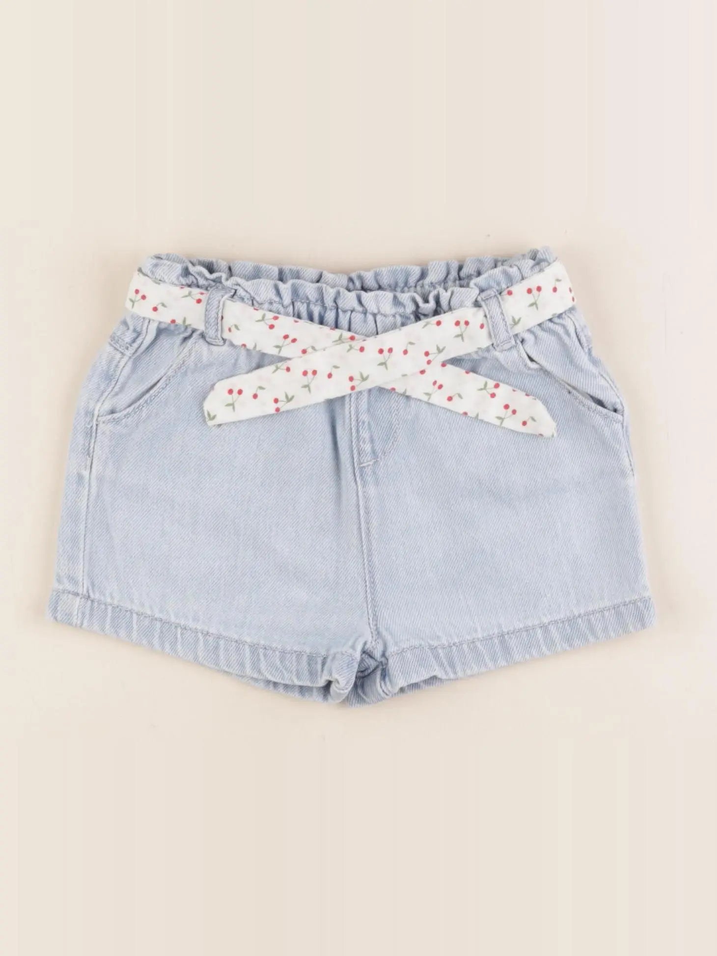 Vertbaudet - short bleu - 2 ans