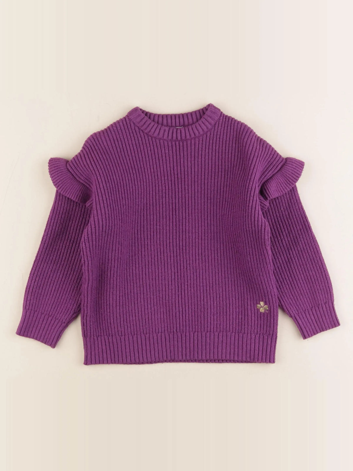 Vertbaudet - pull violet - 5 ans