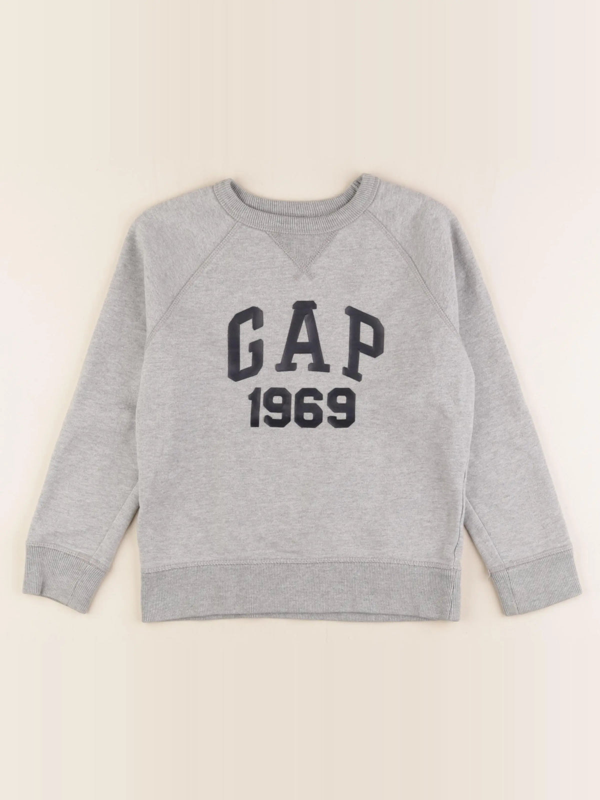 GAP - sweat gris - 6/7 ans