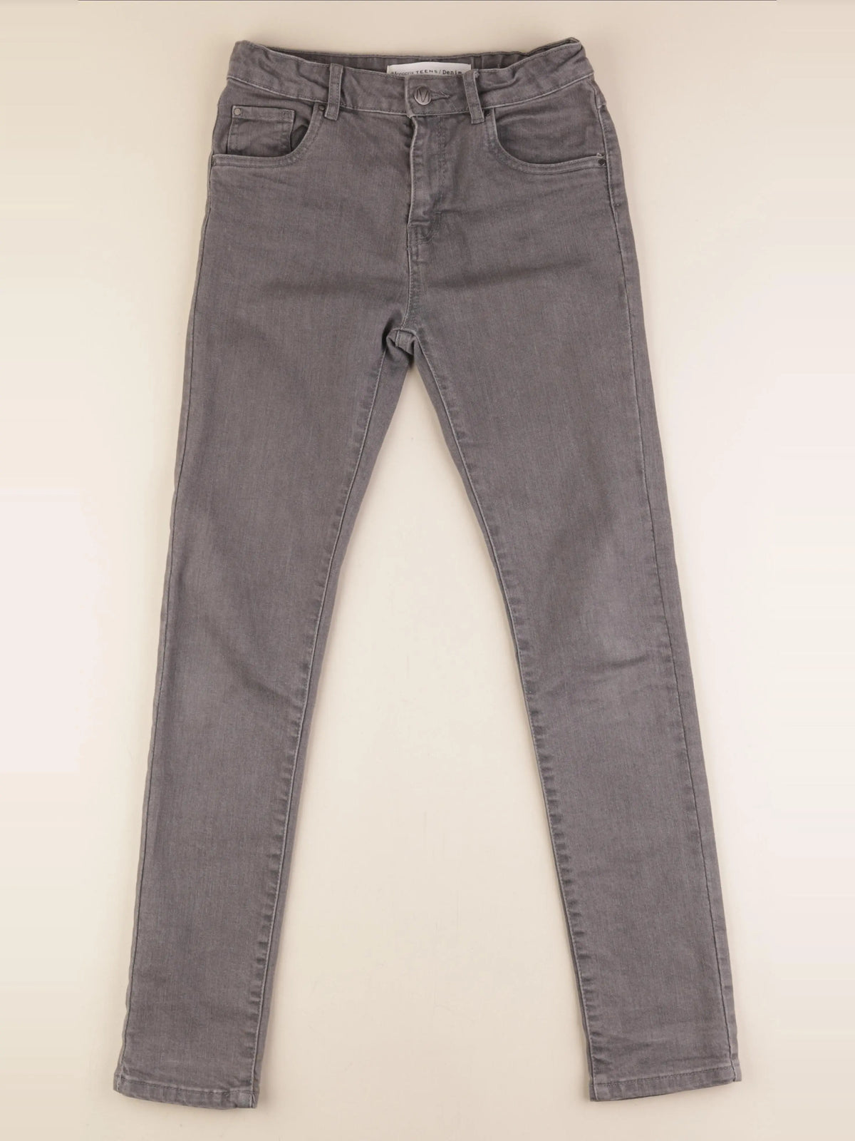 Monoprix - jean gris - 12 ans