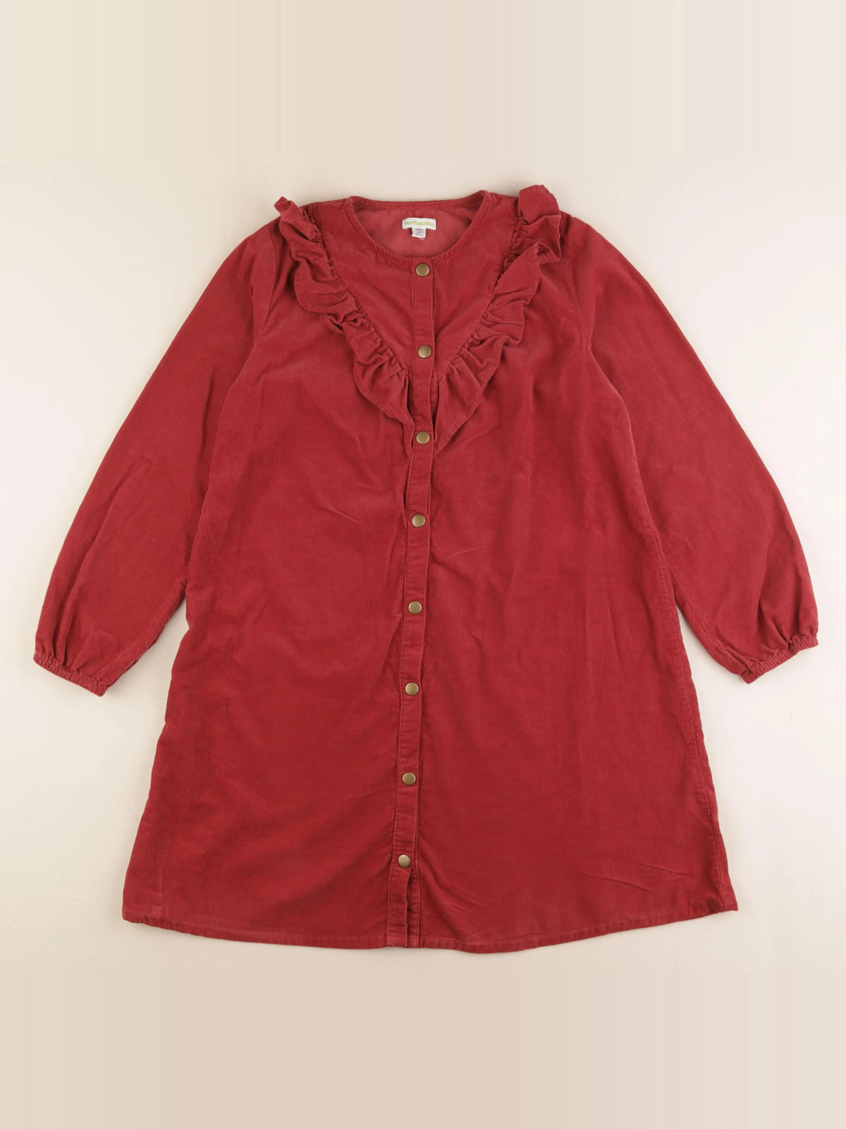 Vertbaudet - robe rouge - 12 ans