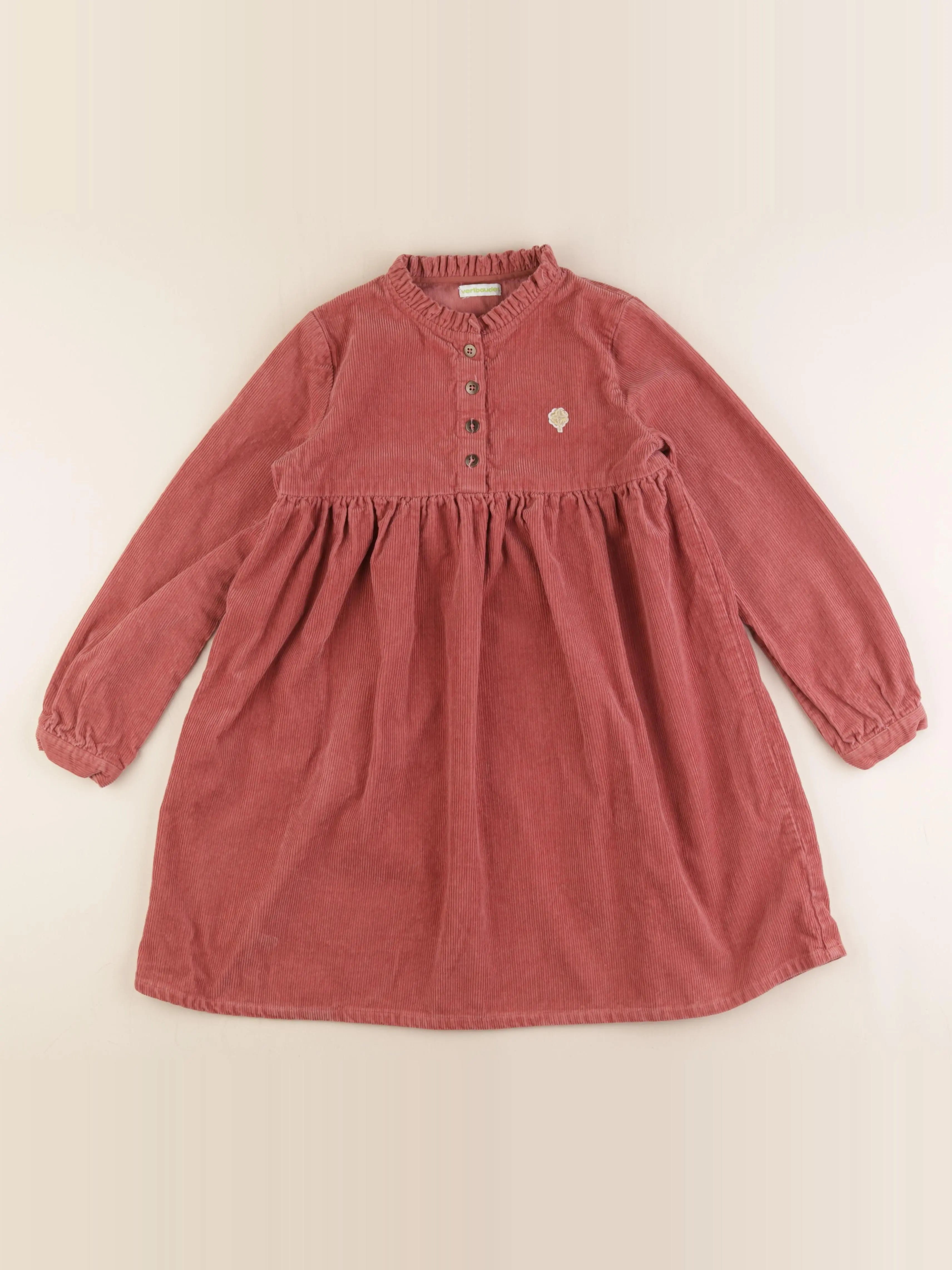 Vertbaudet - robe rose - 10 ans