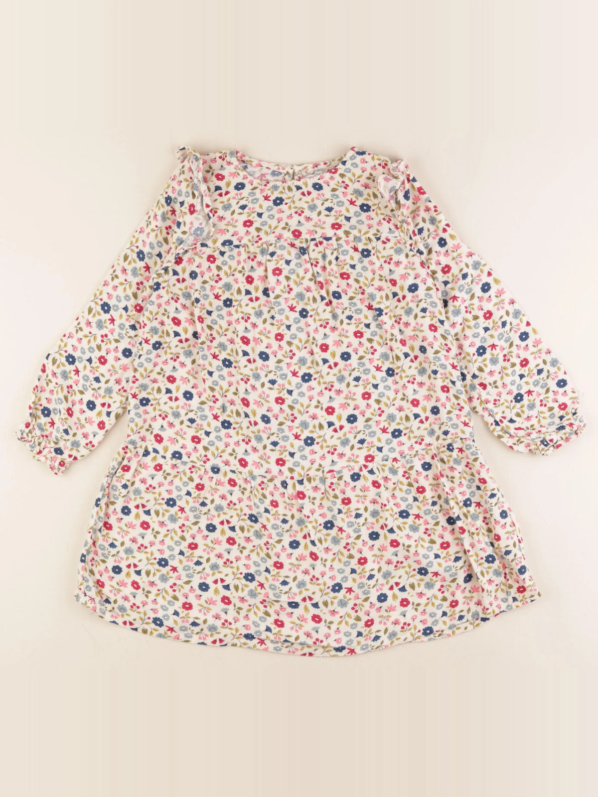 Vertbaudet - robe multicolore - 6 ans