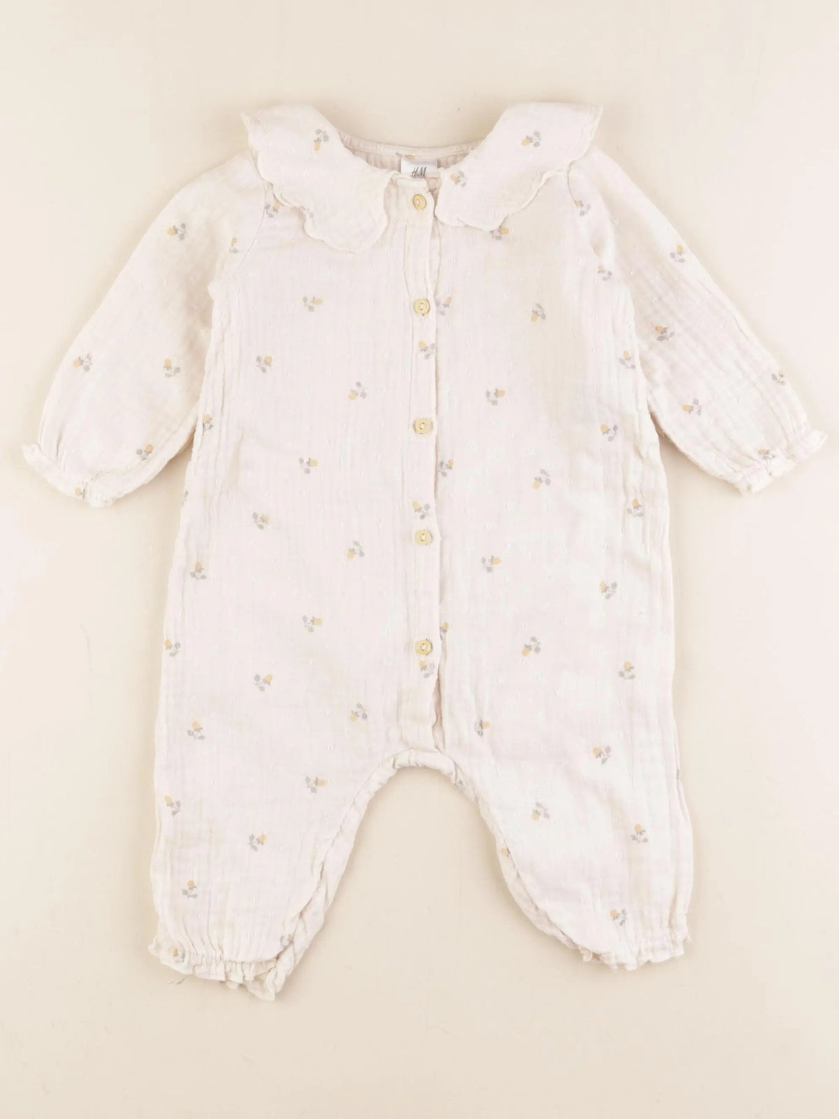 H&M - combinaison multicolore - 4/6 mois