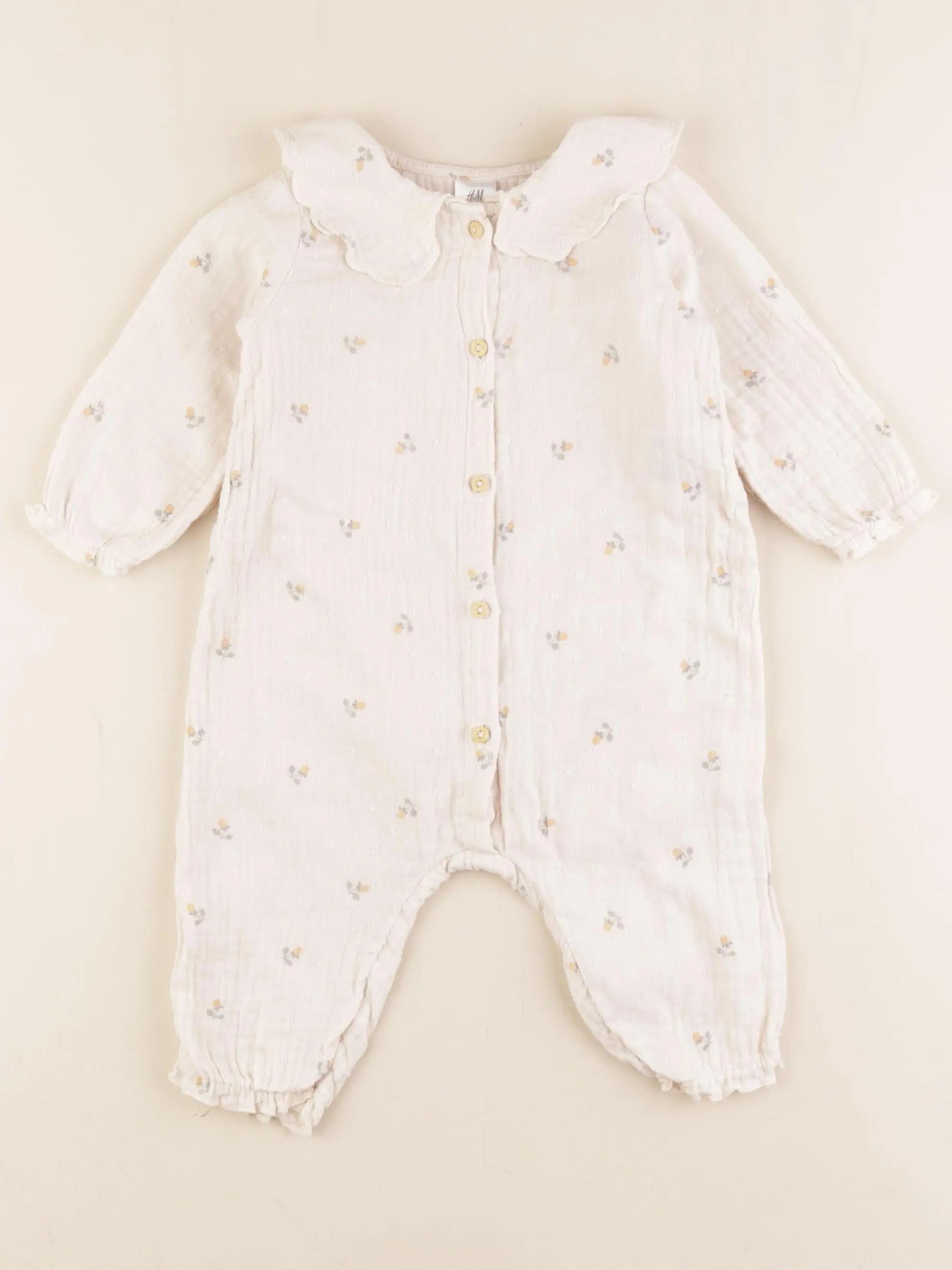 H&M - combinaison multicolore - 4/6 mois