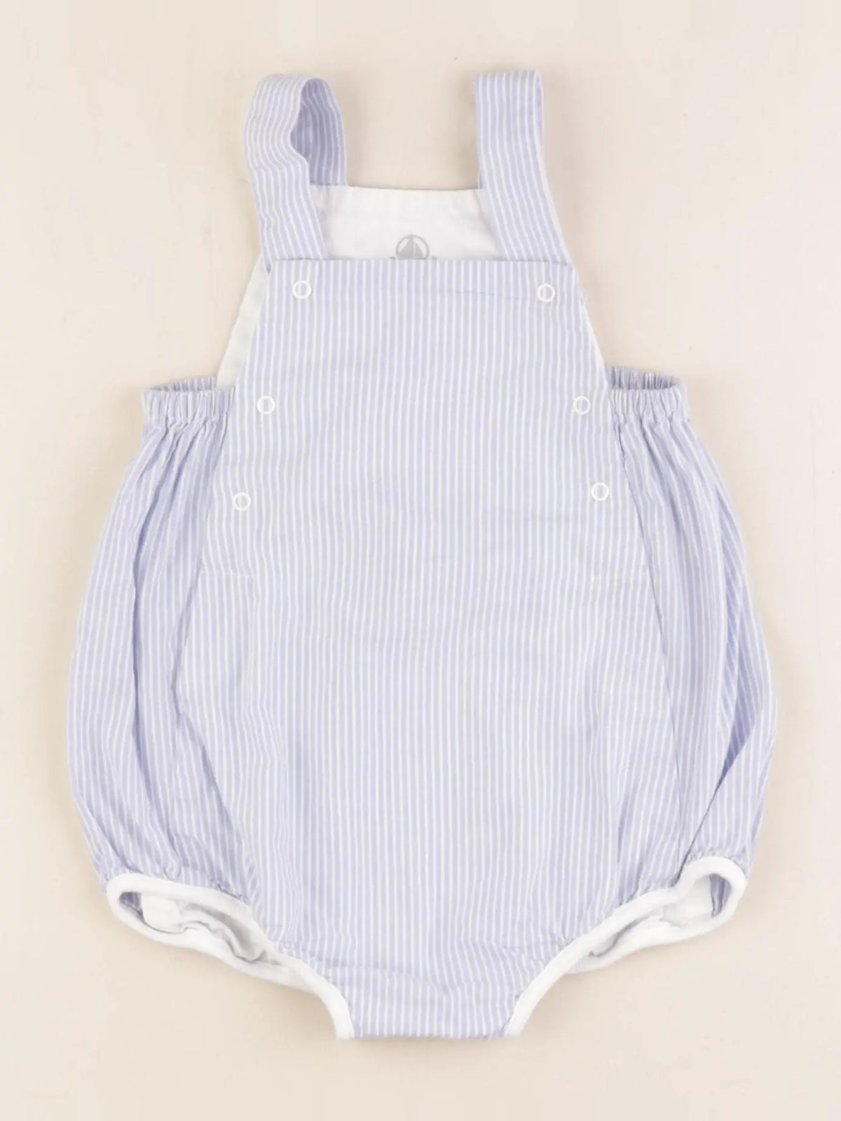 Petit Bateau - combinaison bleu - 12 mois