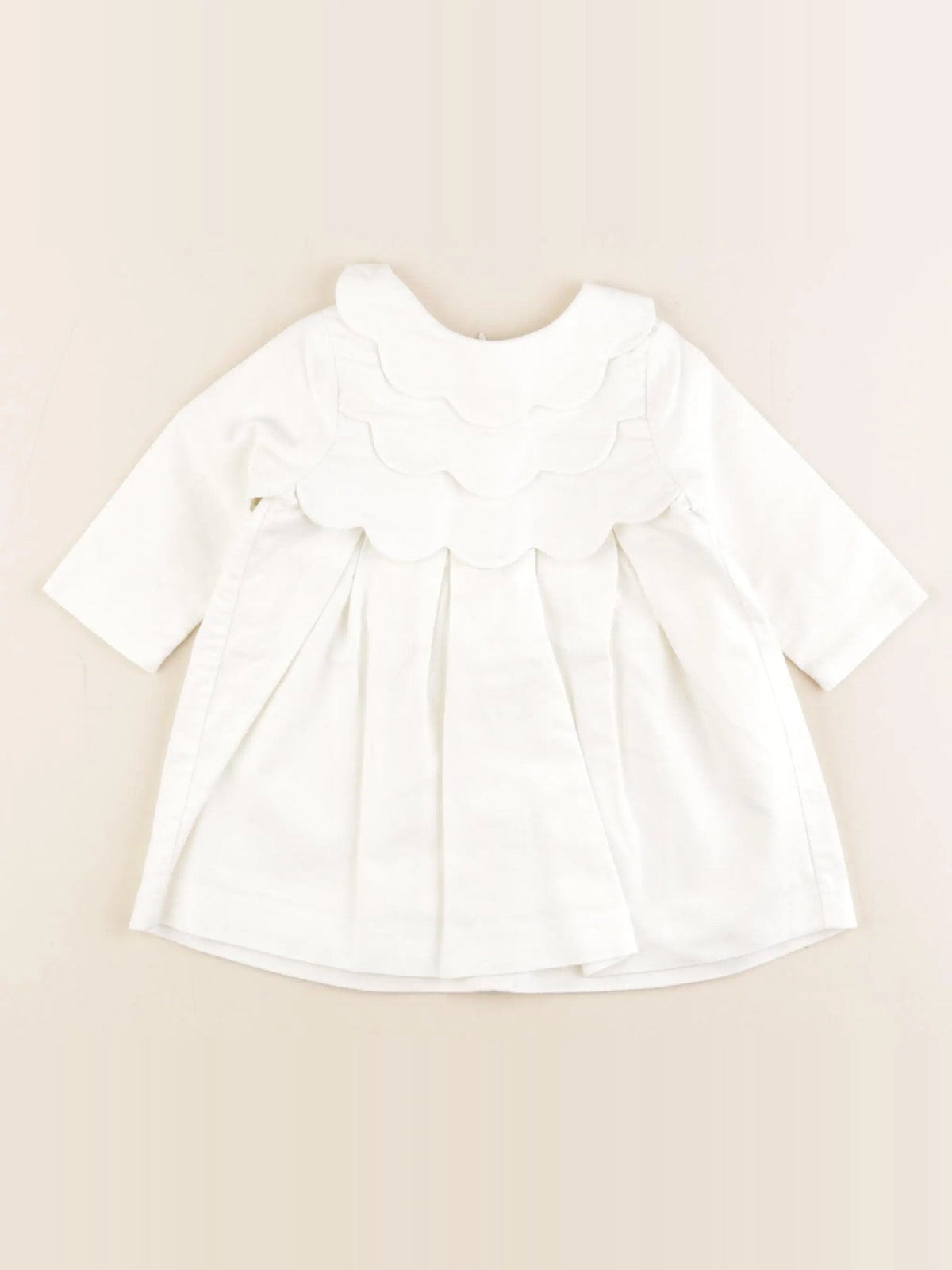 Jacadi - robe blanc - 6 mois