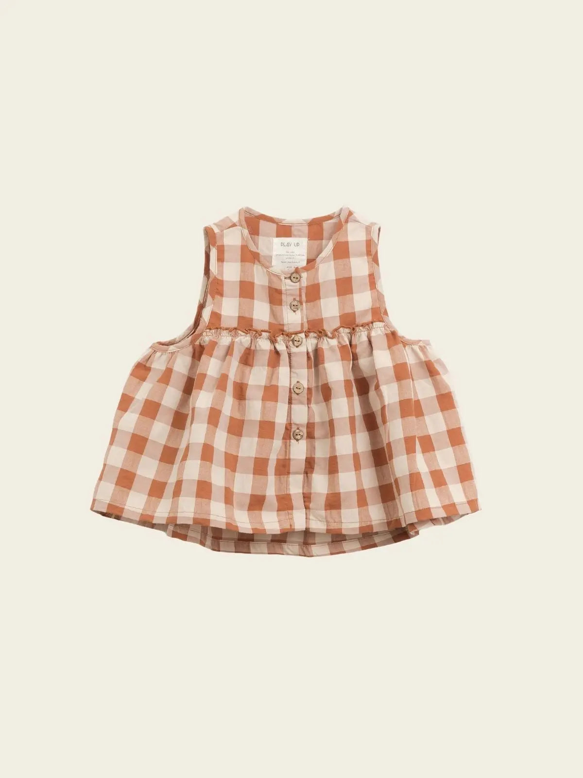 Blouse vichy rouge SCENT 