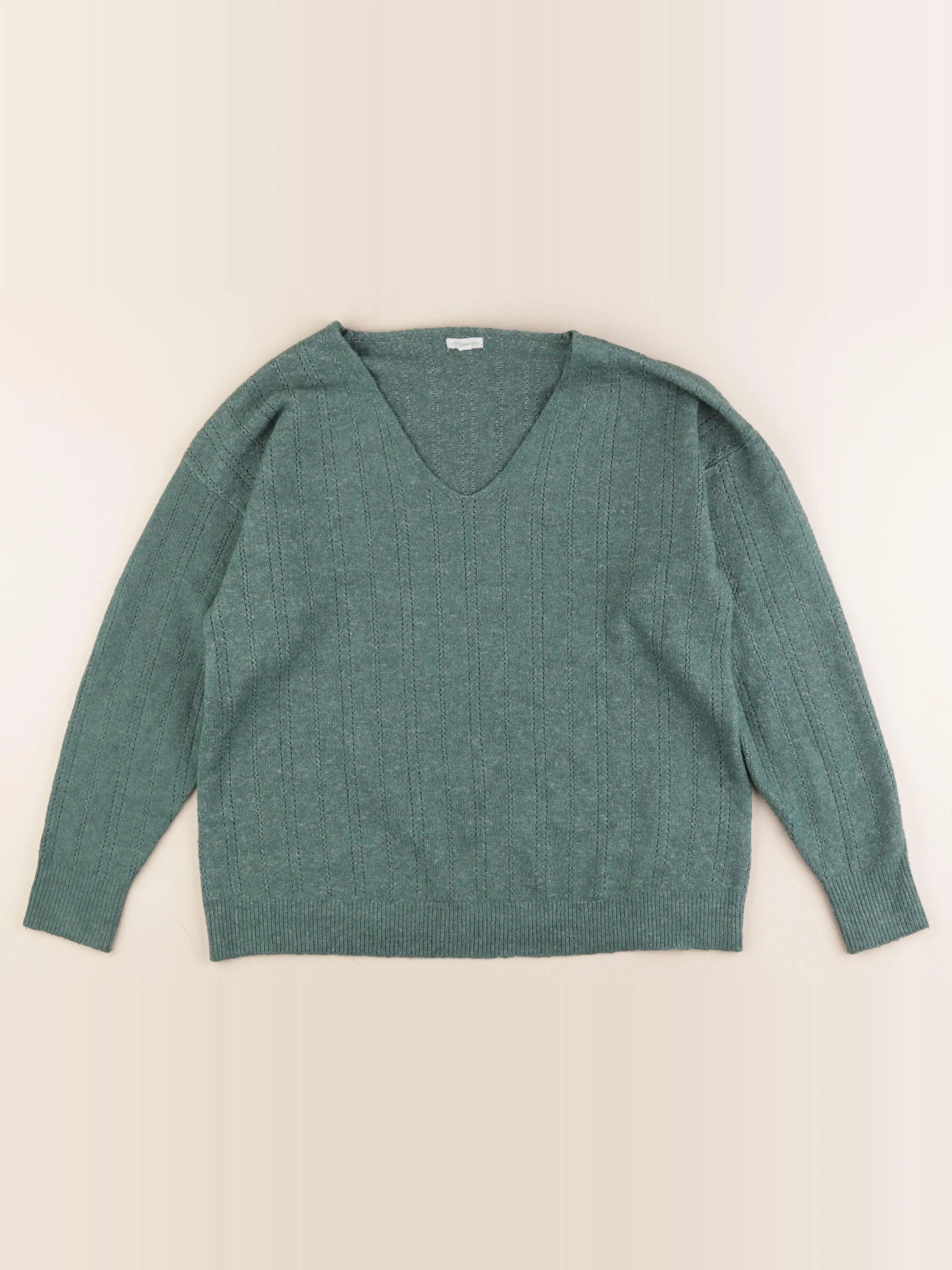 Vertbaudet - pull grossesse vert - 34 à 36