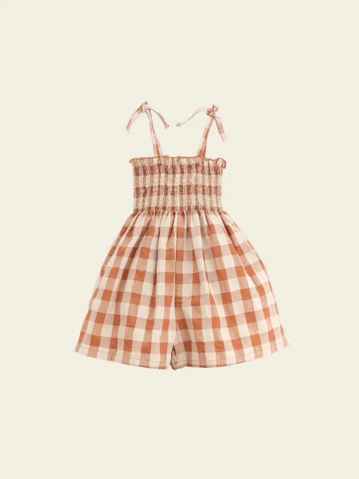 Combinaison vichy rouge SCENT