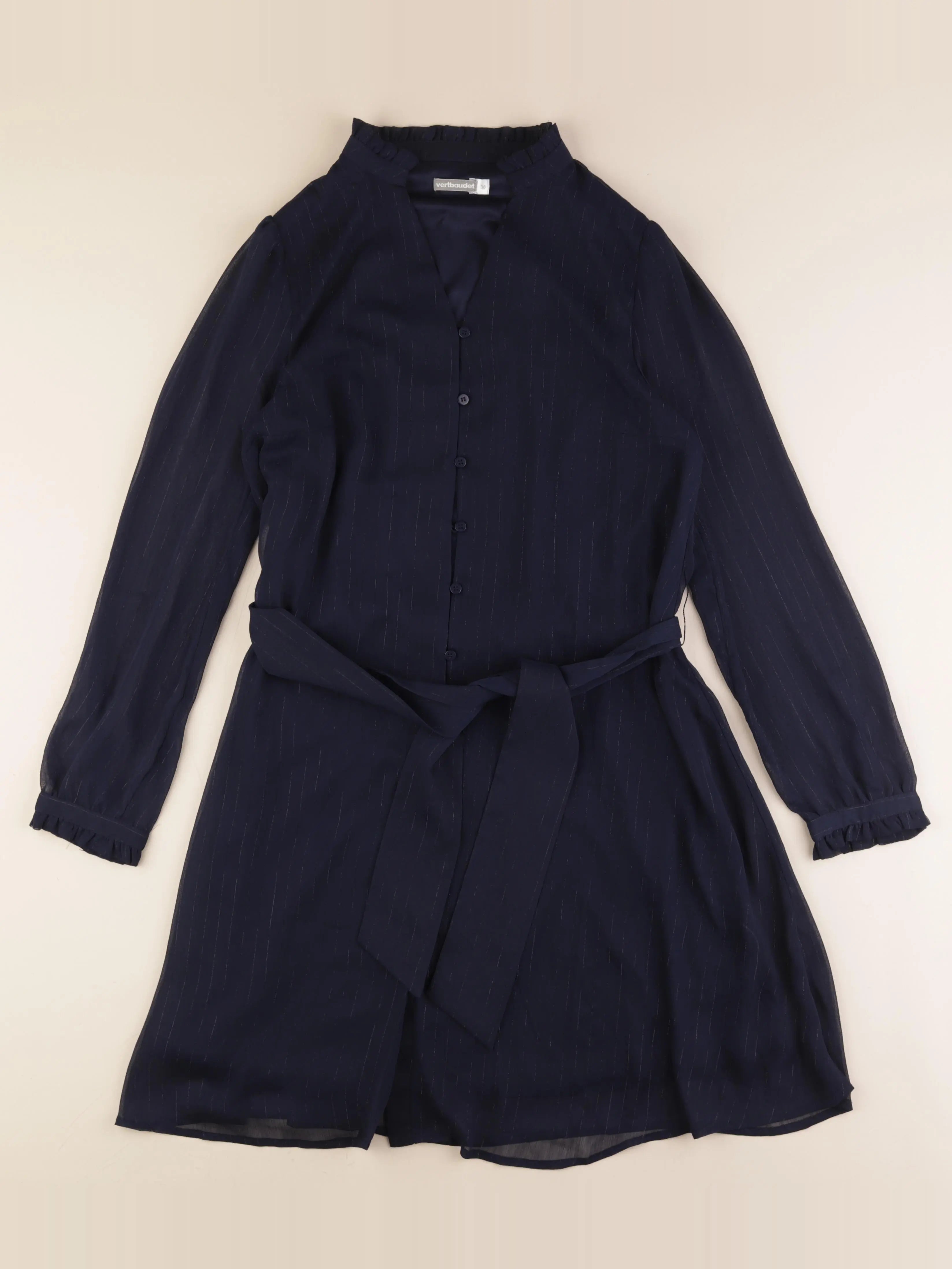 Vertbaudet - robe grossesse bleu - 38