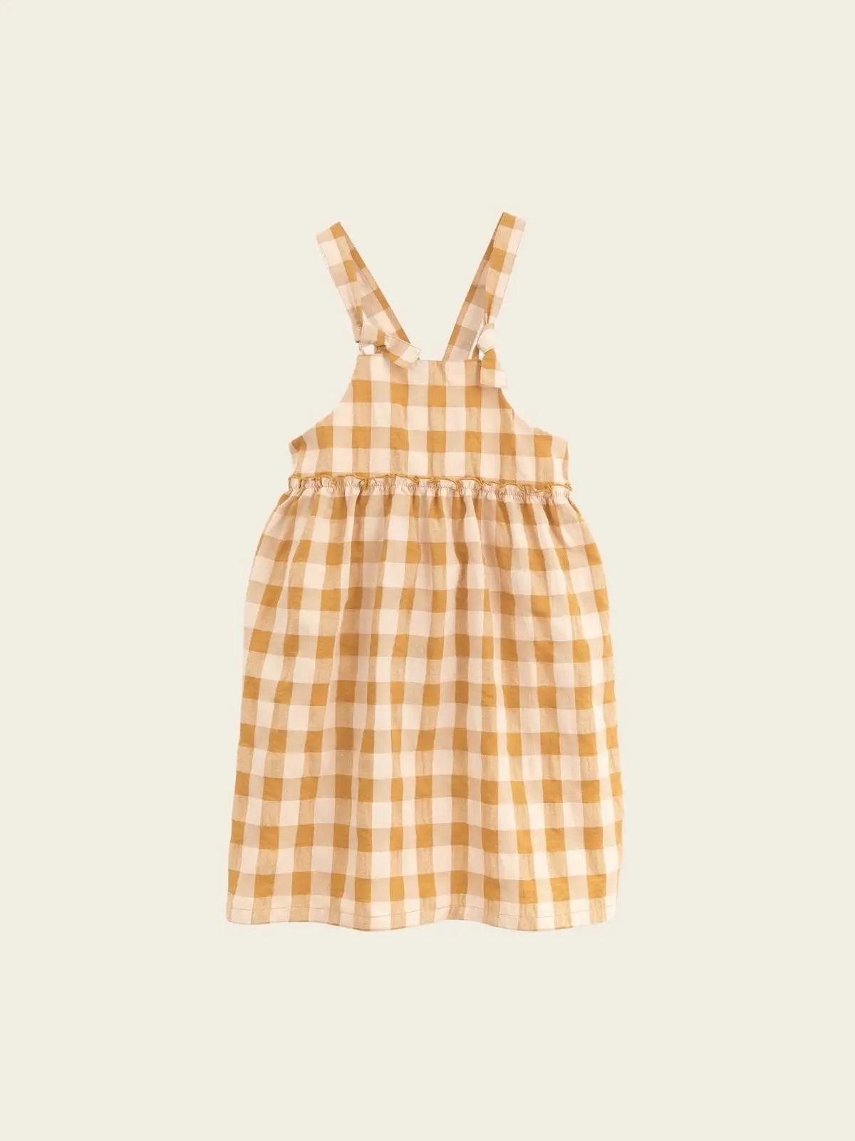 Robe vichy orange LEMONGRASS