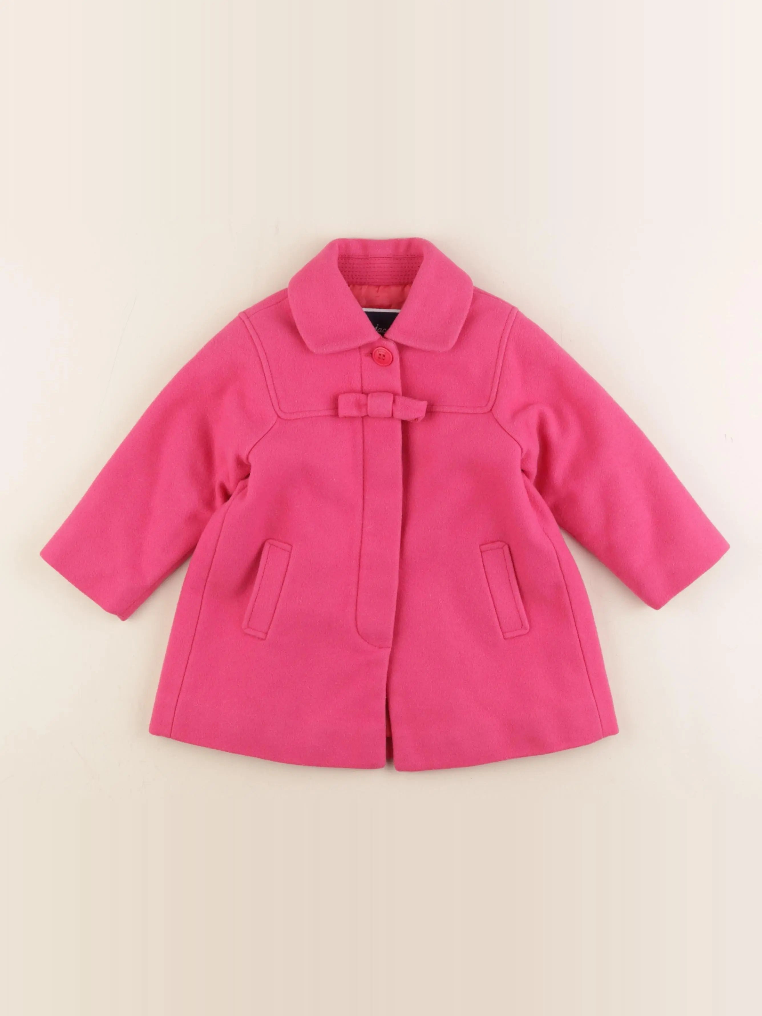 Jacadi - manteau rose - 18 mois