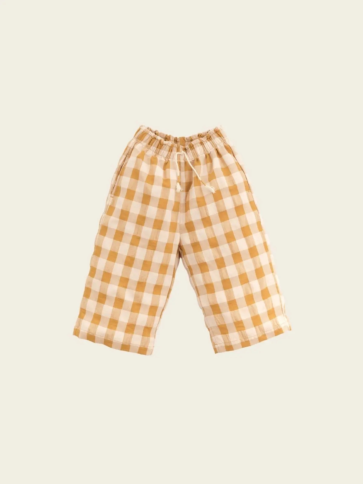 Pantalon vichy orange LEMONGRASS