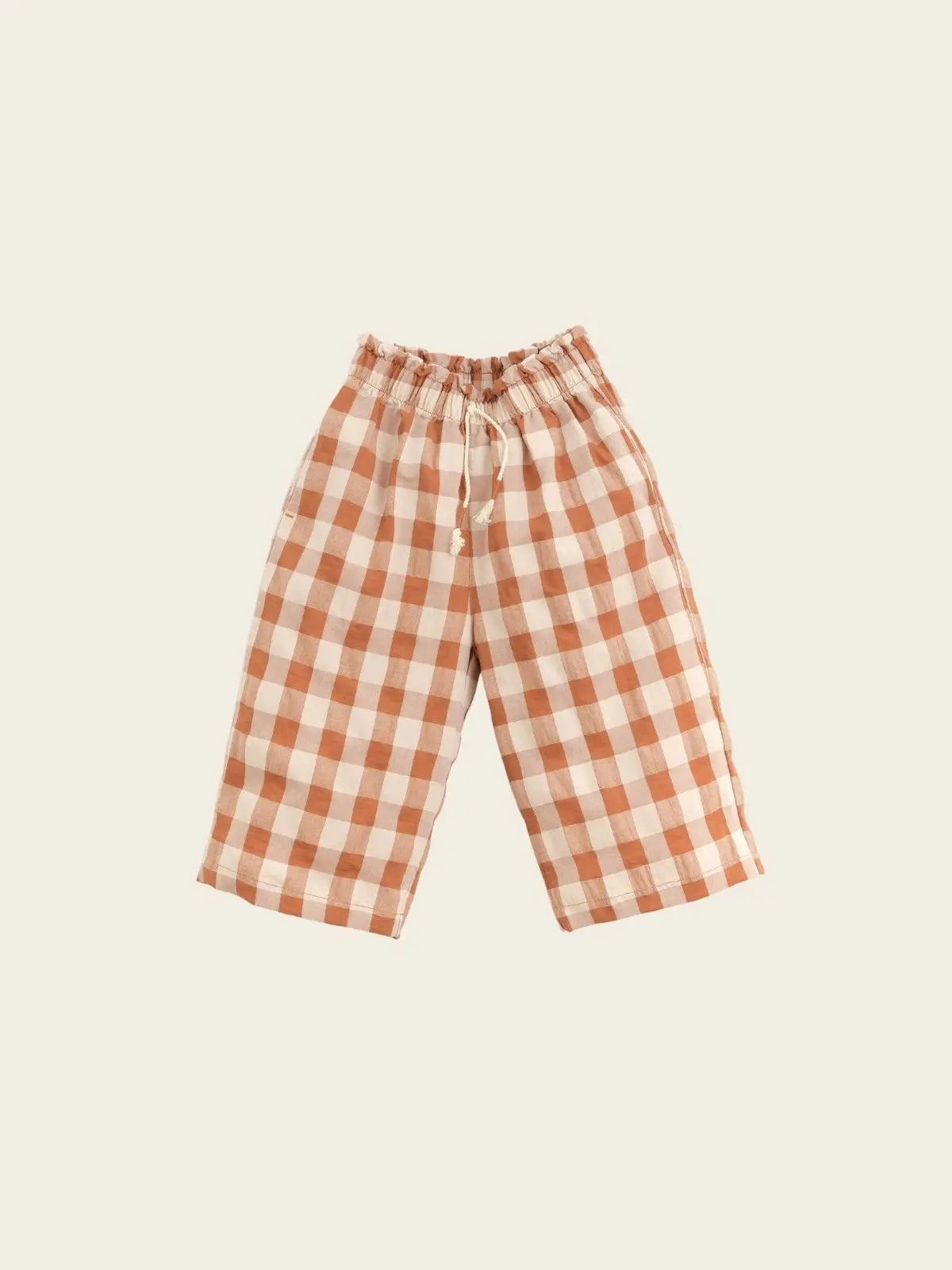 Pantalon vichy rouge SCENT