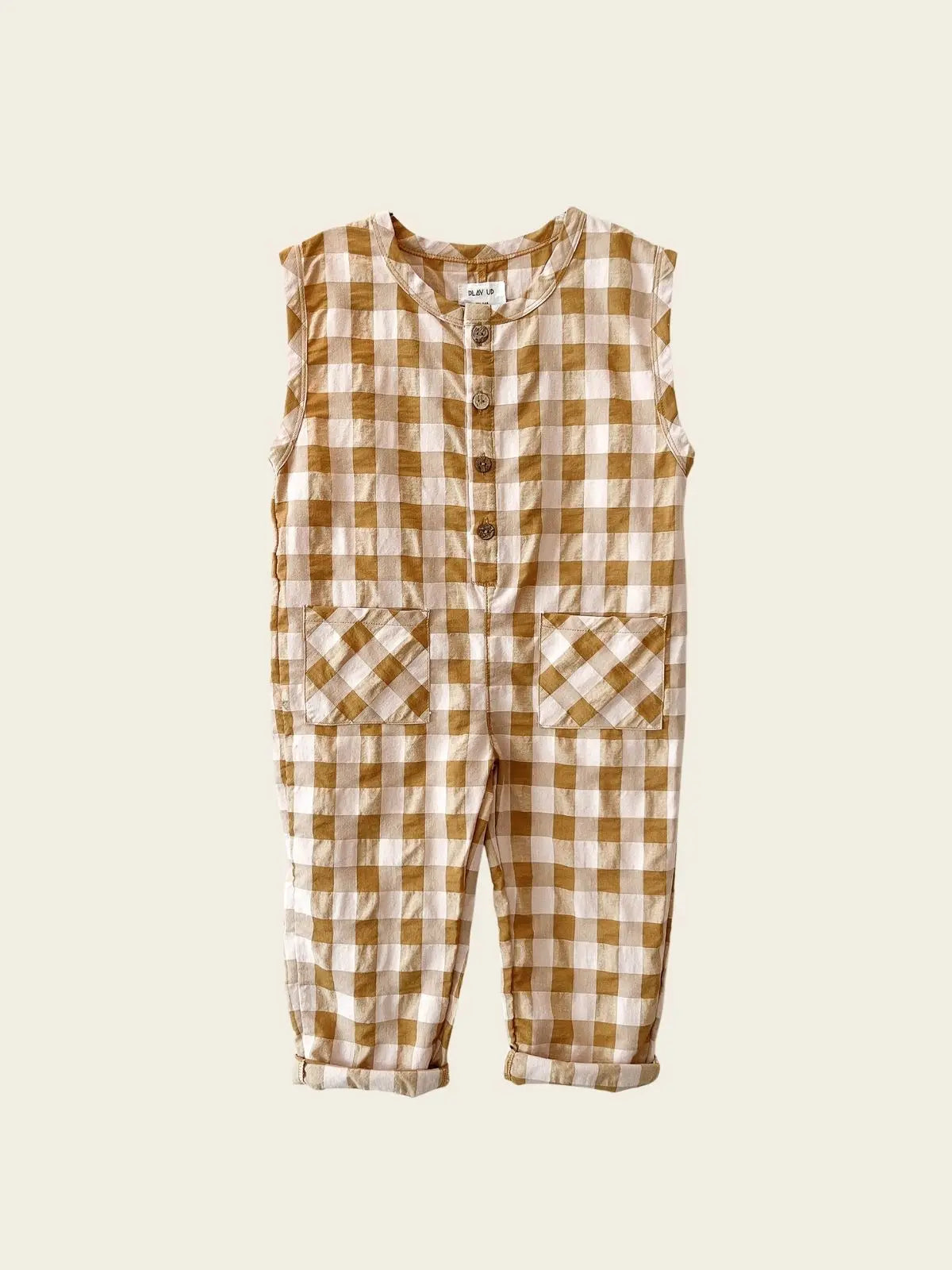 Combinaison vichy orange LEMONGRASS