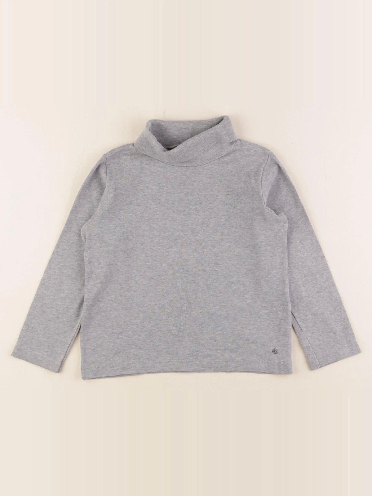 Petit Bateau - sous-pull gris - 5 ans