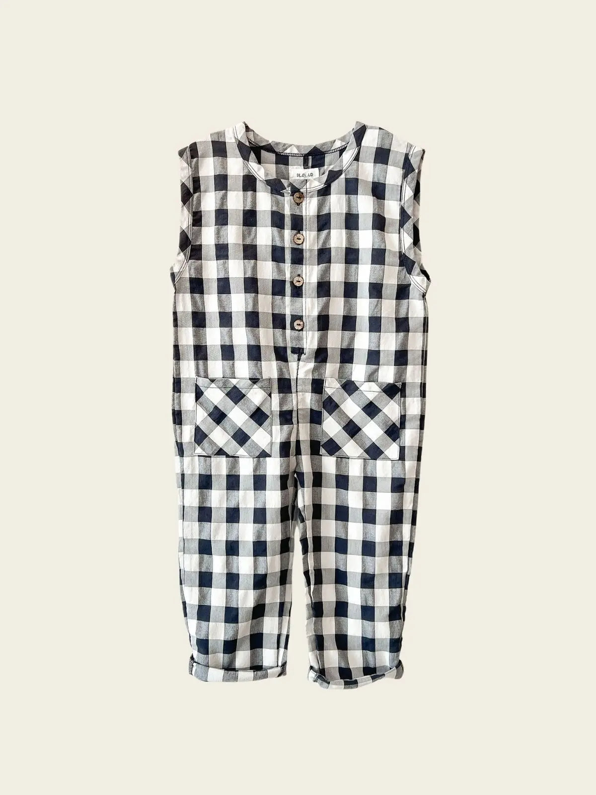 Combinaison vichy noir CHARCOAL