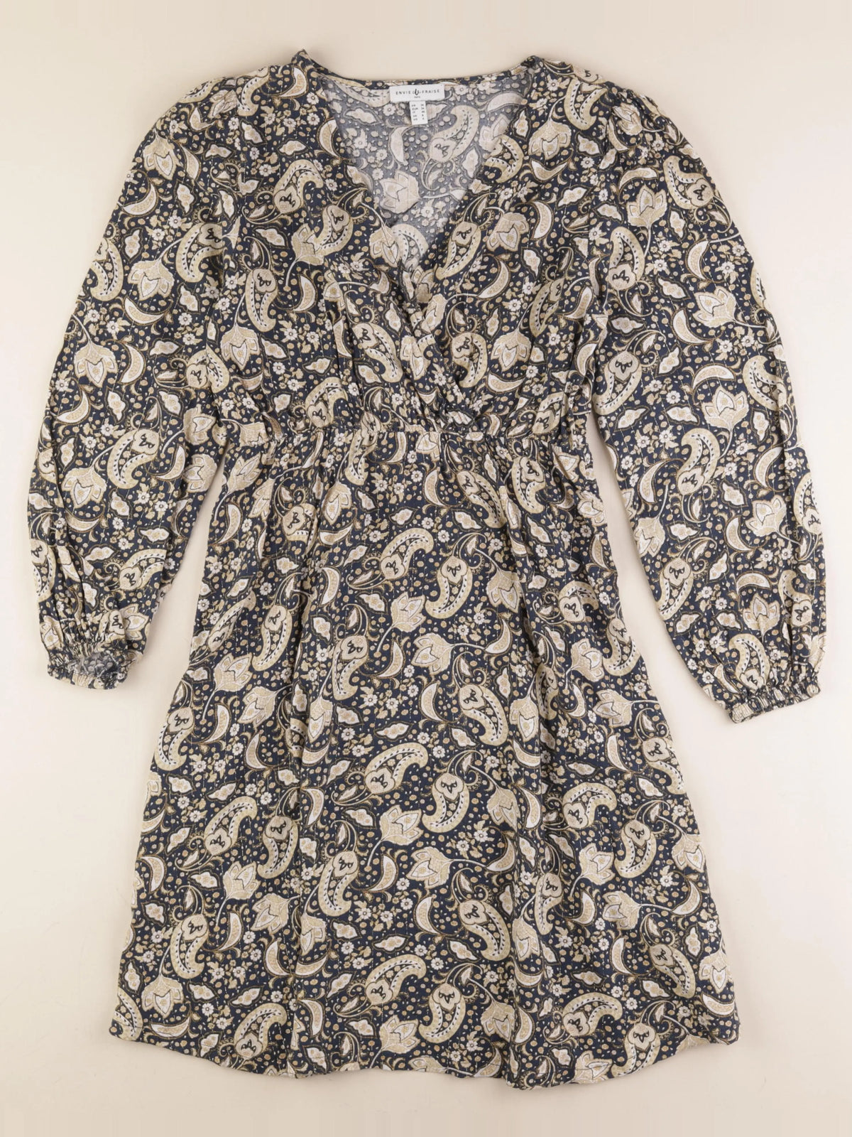 Envie de fraise - robe grossesse or, bleu - 36