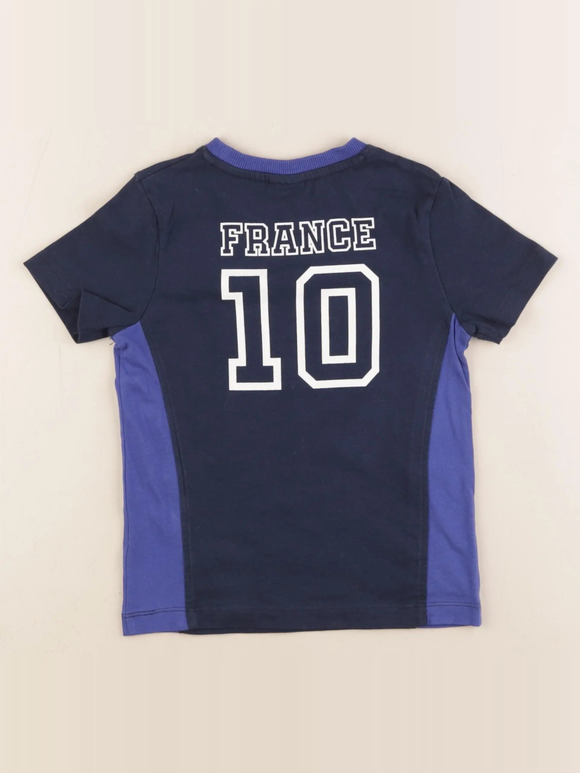 Tape à l'oeil - tee-shirt imprimé au dos bleu - 2/3 ans