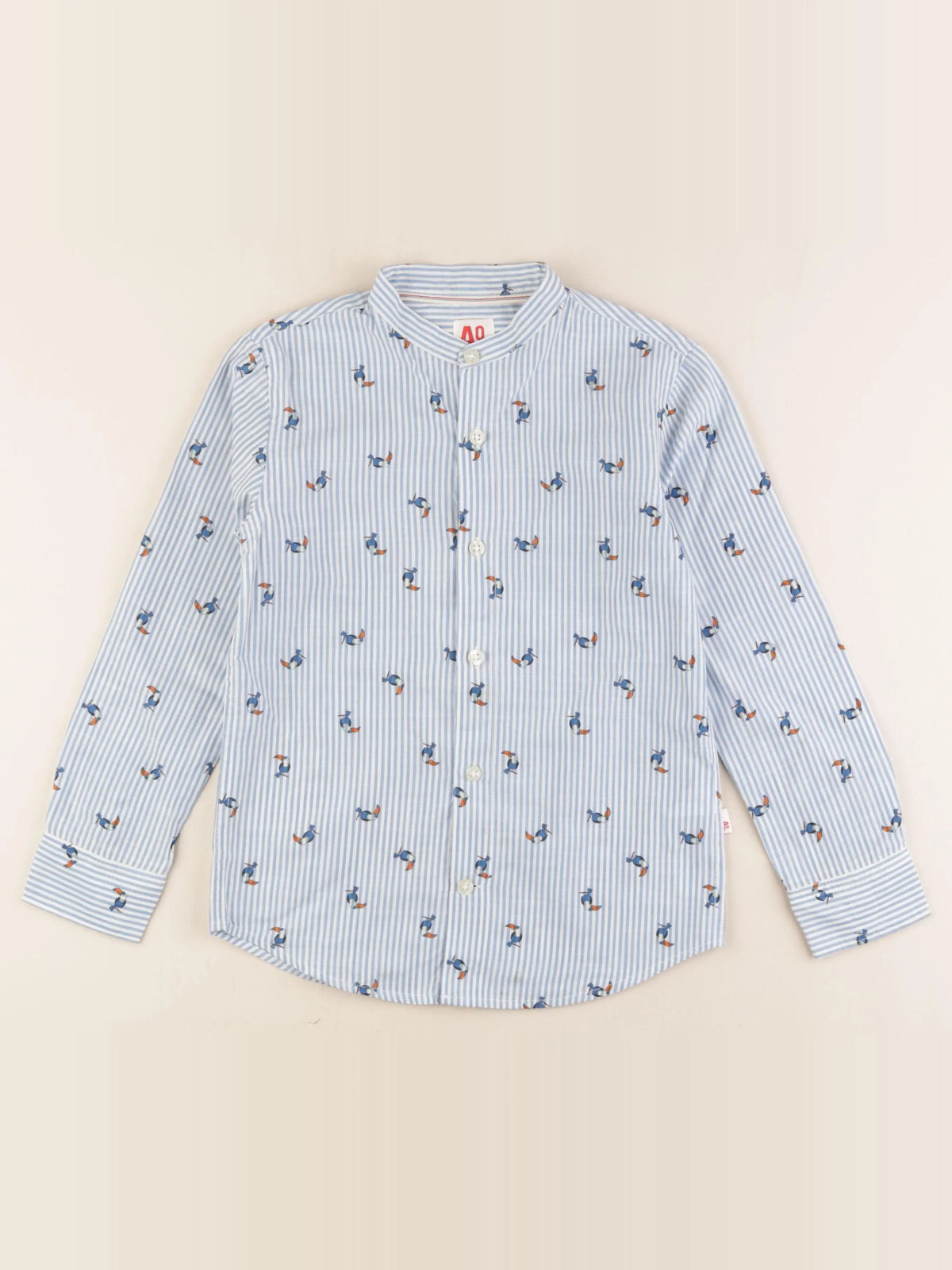 American Outfitters - chemise bleu - 8 ans