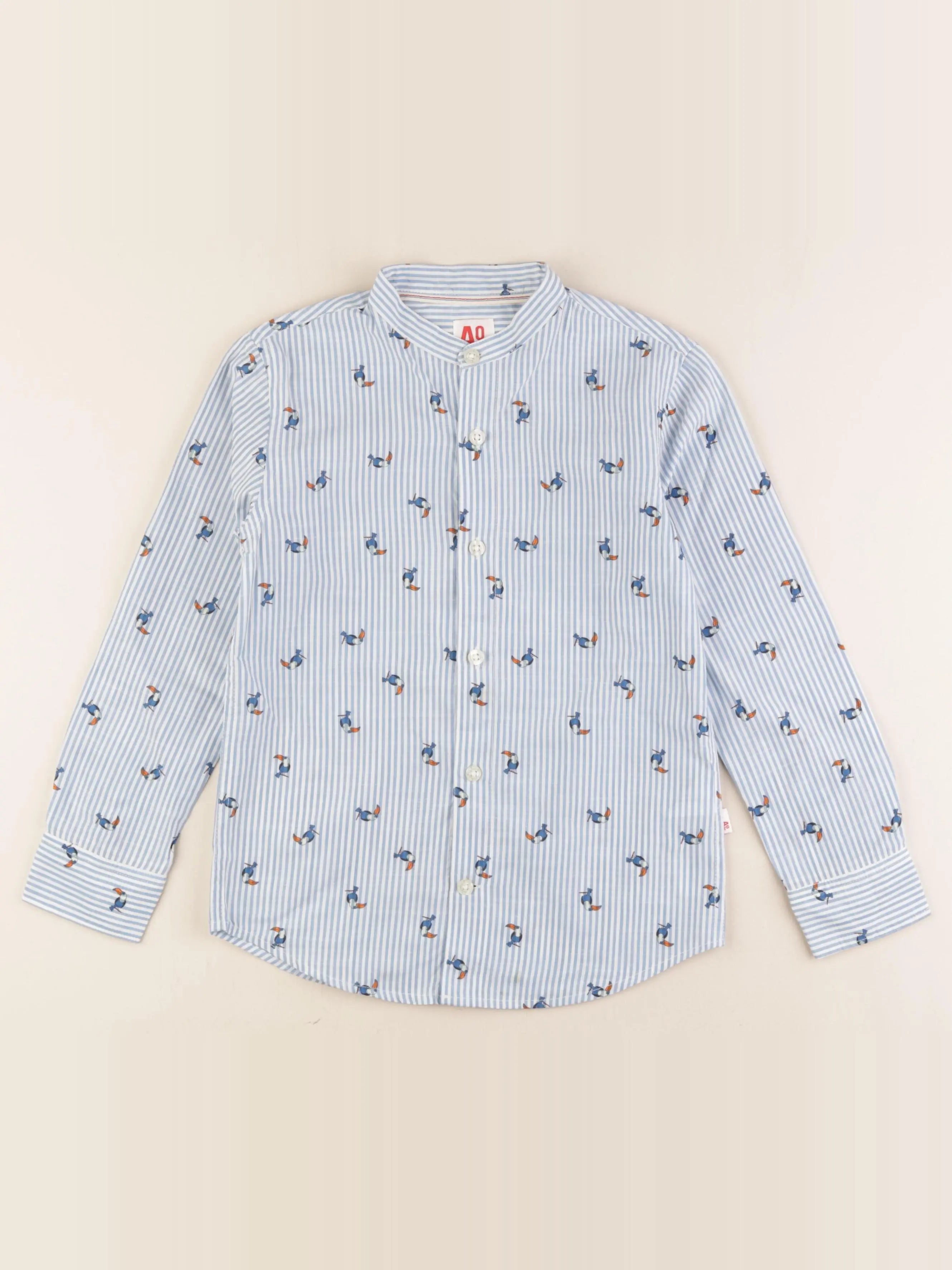 American Outfitters - chemise bleu - 8 ans
