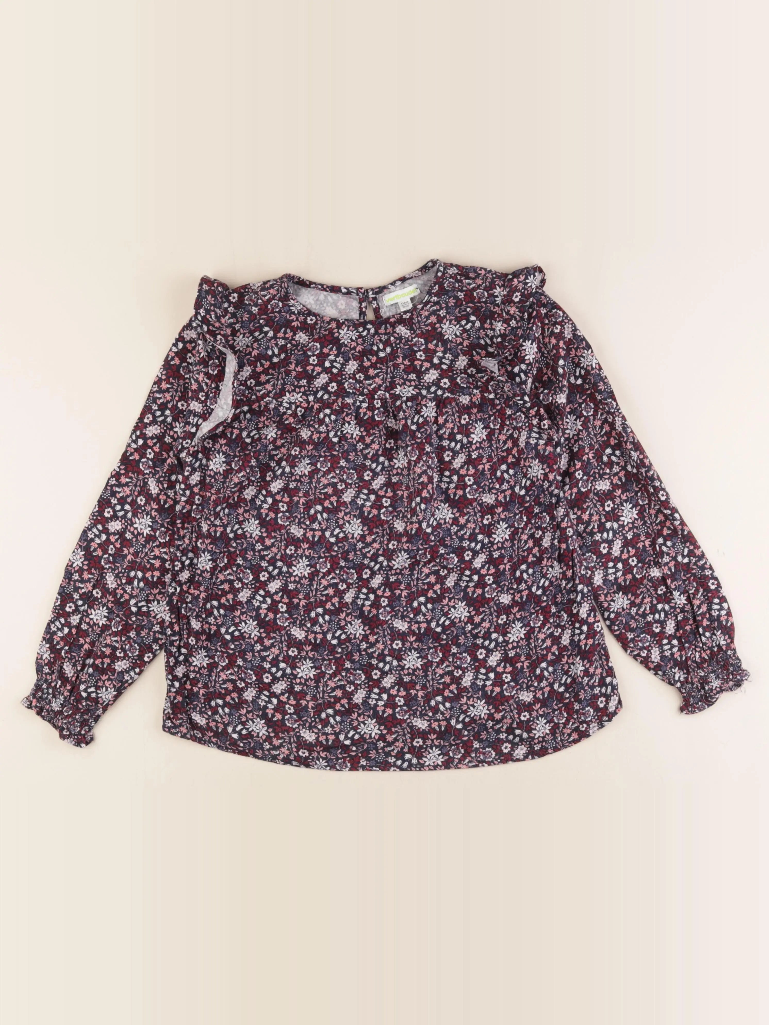 Vertbaudet - blouse multicolore - 9 ans