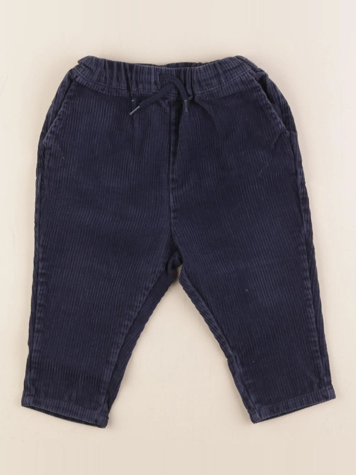 Vertbaudet - pantalon bleu - 18 mois